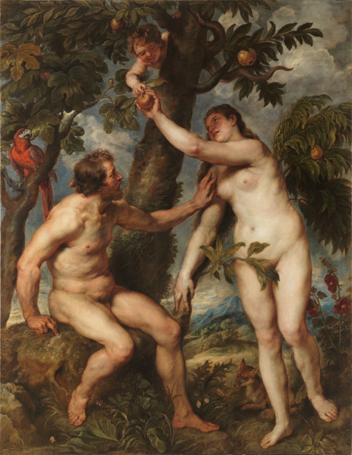 Adam et Ève - Peter Paul Rubens