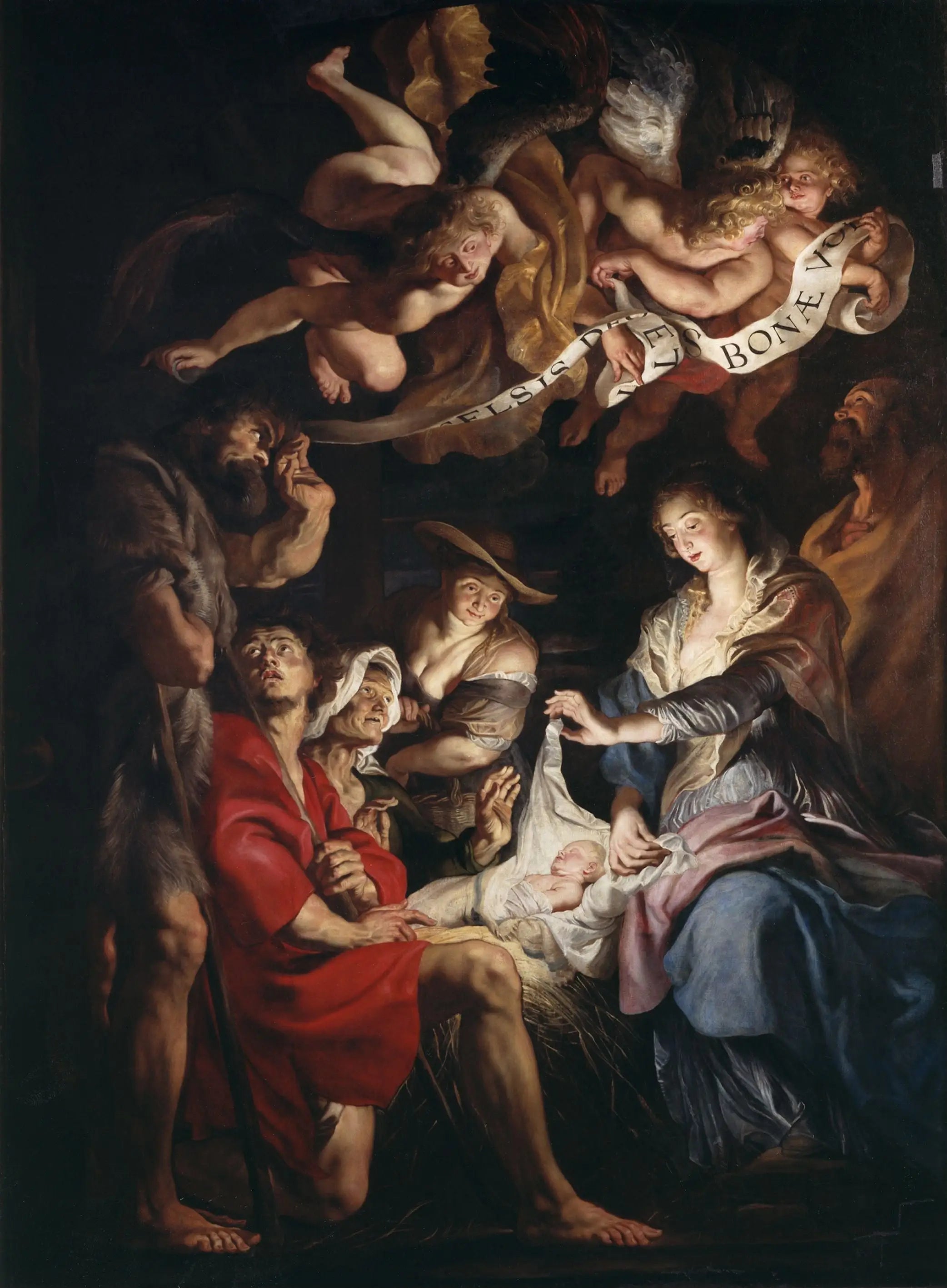L’Adoration des bergers - Peter Paul Rubens - Alpha Reproduction