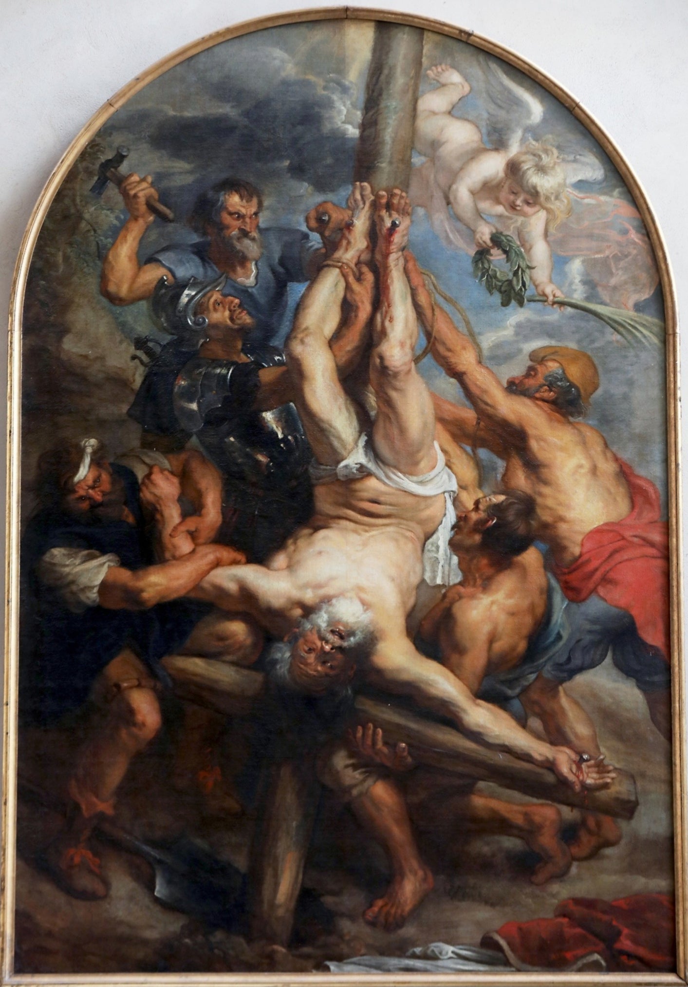 Le Crucification de Saint Pierre - Peter Paul Rubens