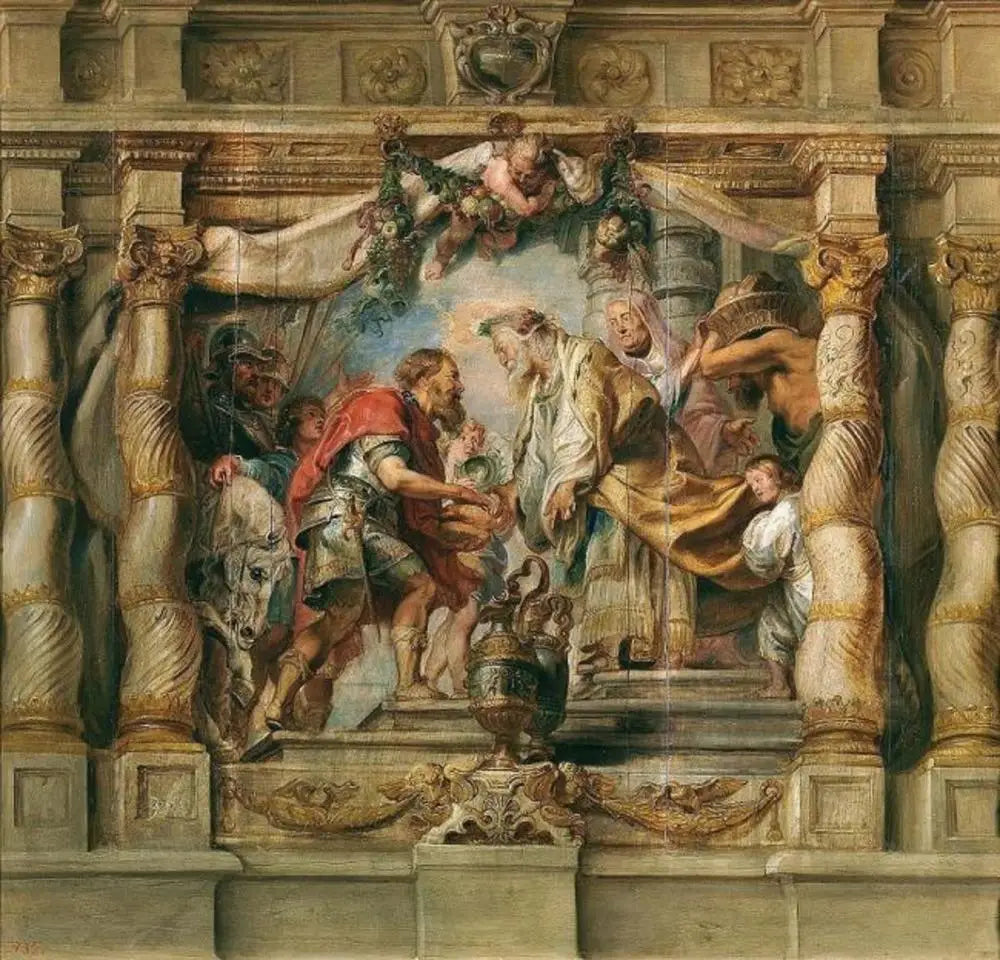 La rencontre d’Abraham et de Melchisédek - Peter Paul Rubens - Alpha Reproduction