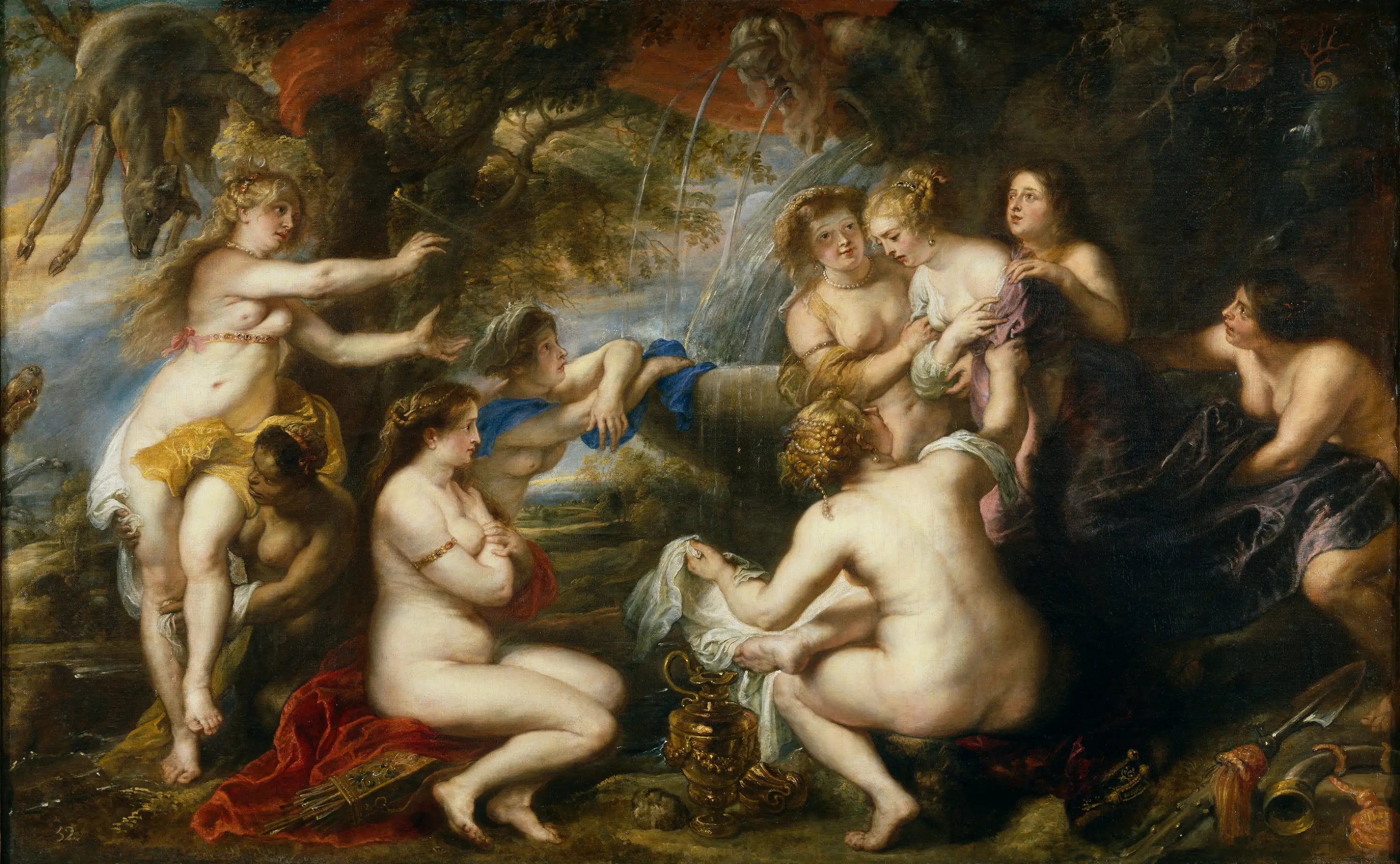 Diane et Callisto - Peter Paul Rubens - Alpha Reproduction