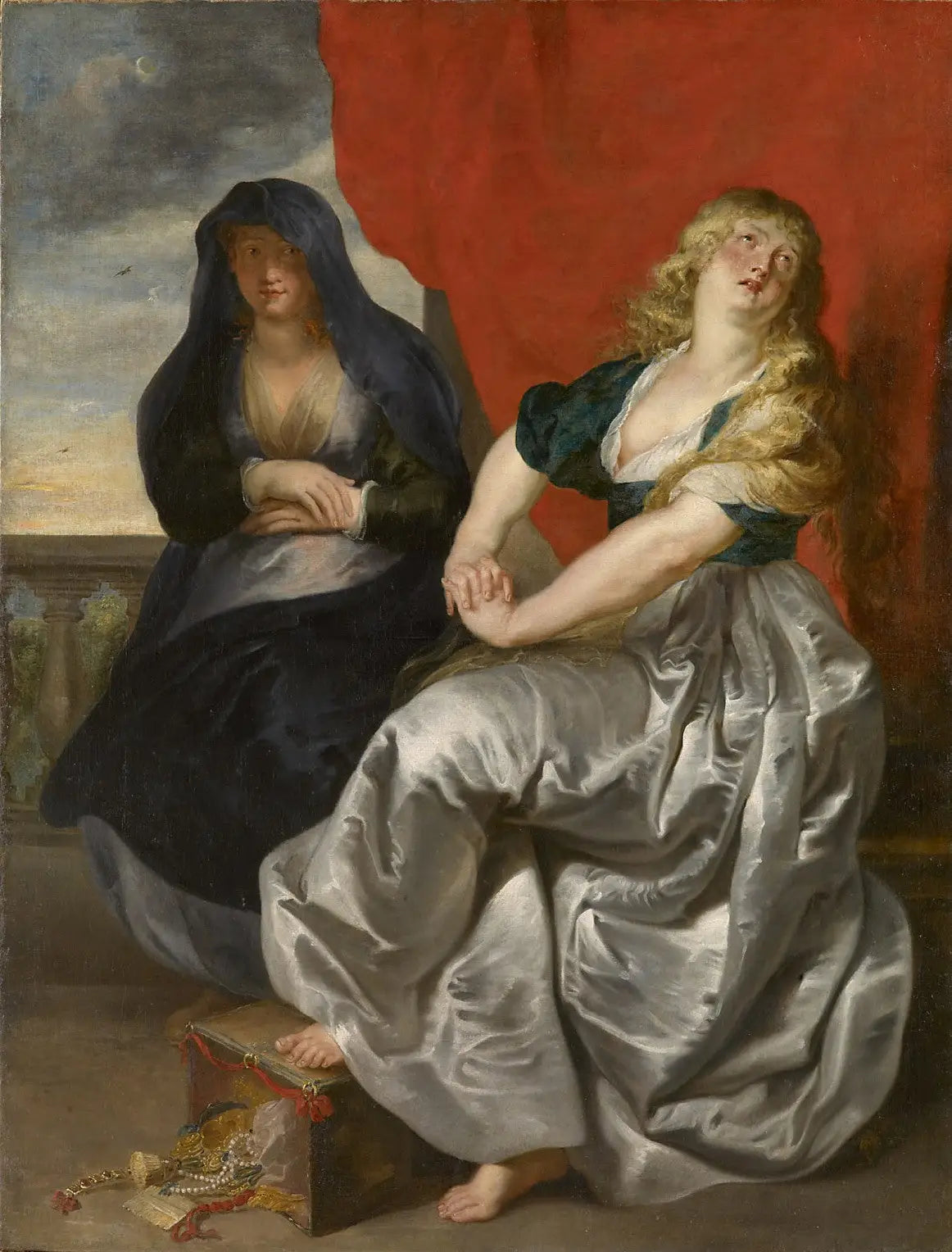 Madeleine pénitente avec sa sœur Marthe - Peter Paul Rubens - Alpha Reproduction
