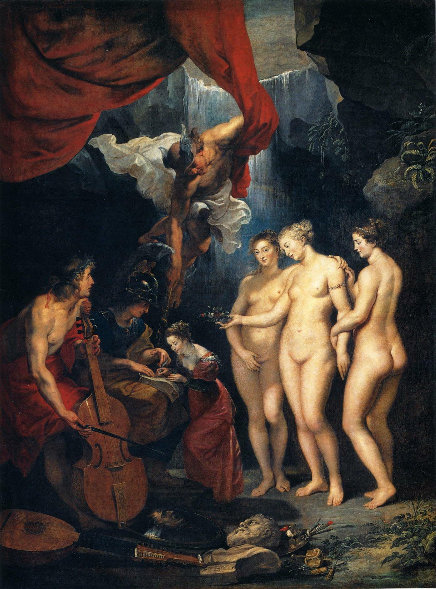 L'Éducation de Marie de Médicis - Peter Paul Rubens