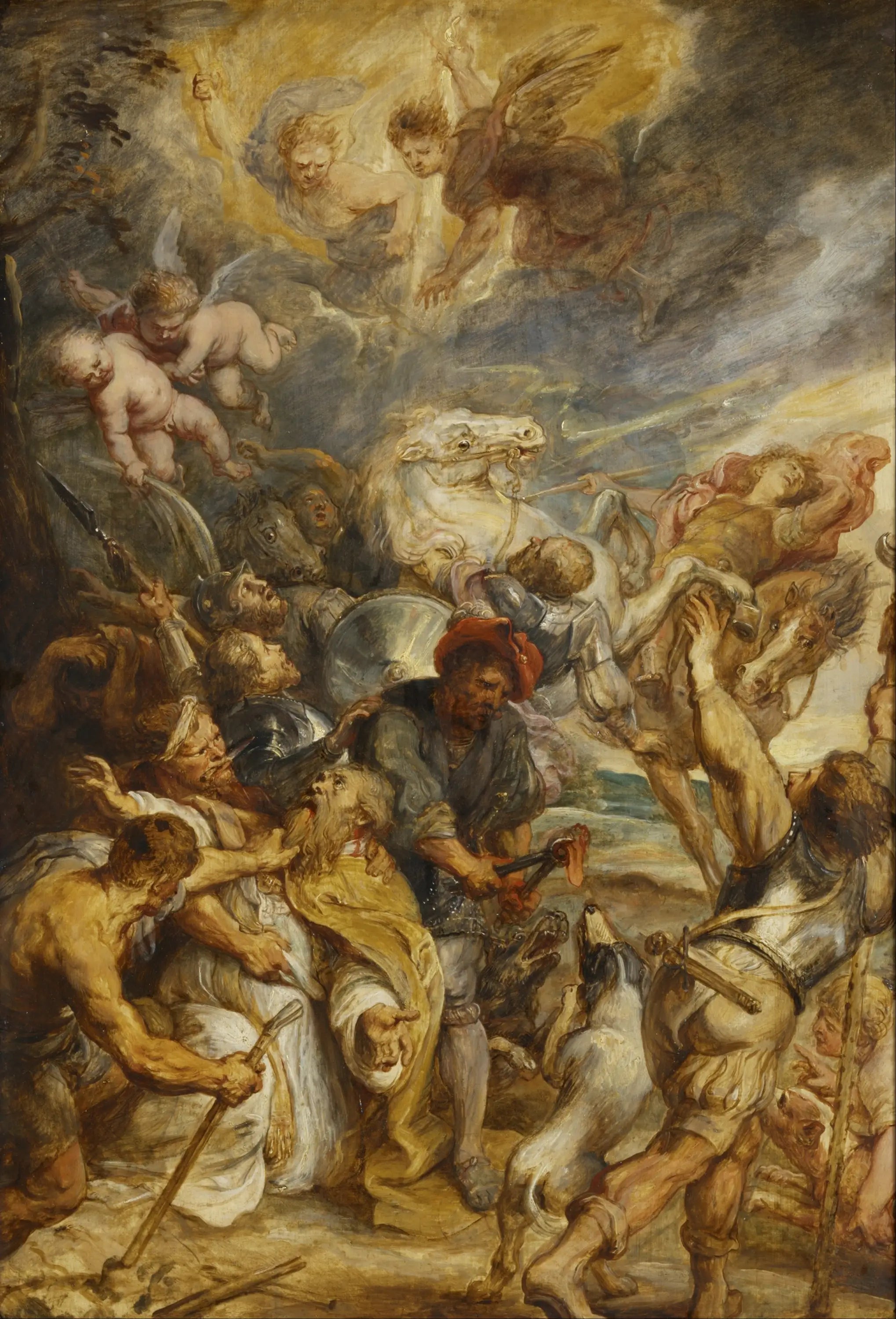 Le martyre de saint Livin - Peter Paul Rubens - Alpha Reproduction