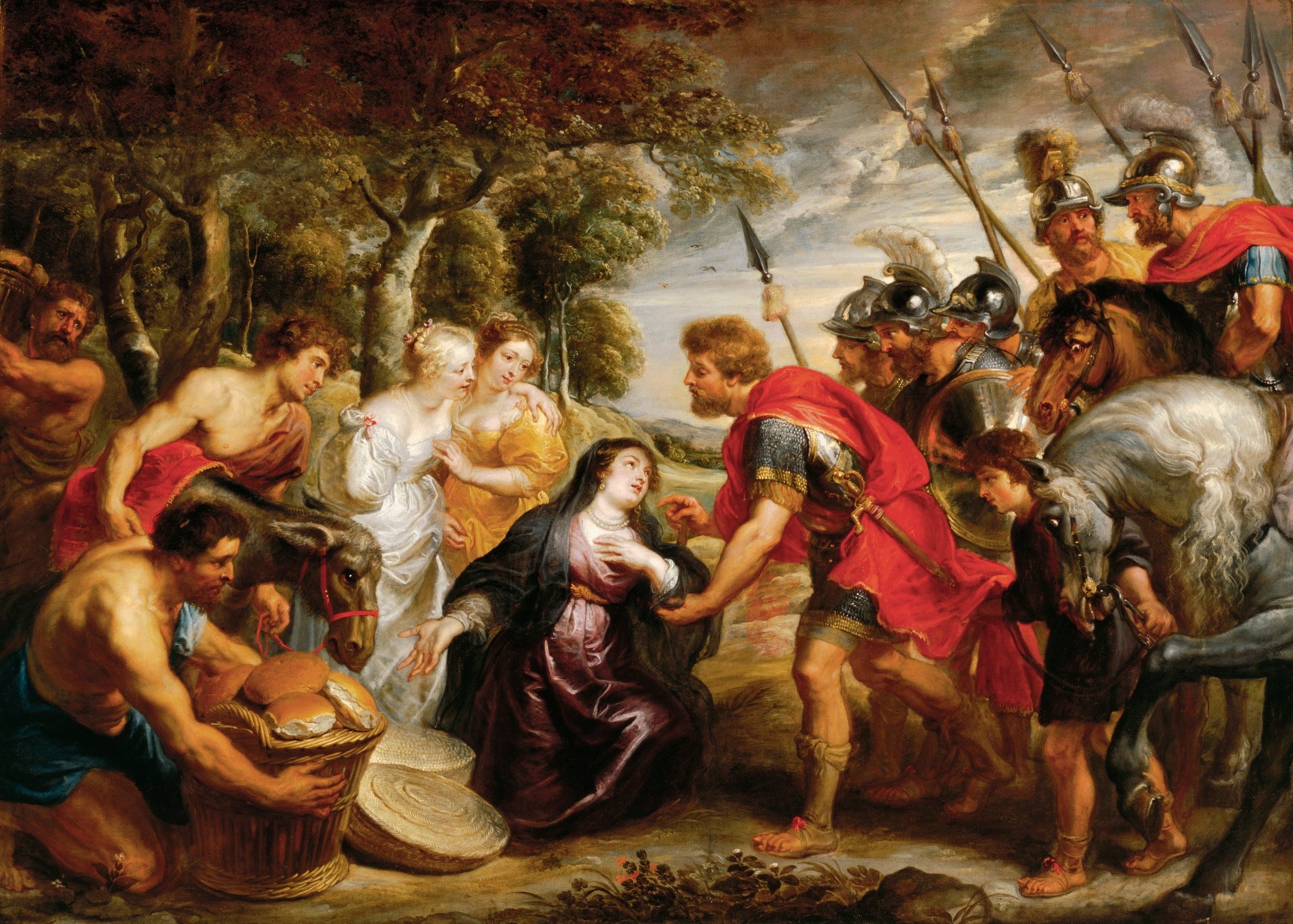 La rencontre de David et Abigaïl - Peter Paul Rubens
