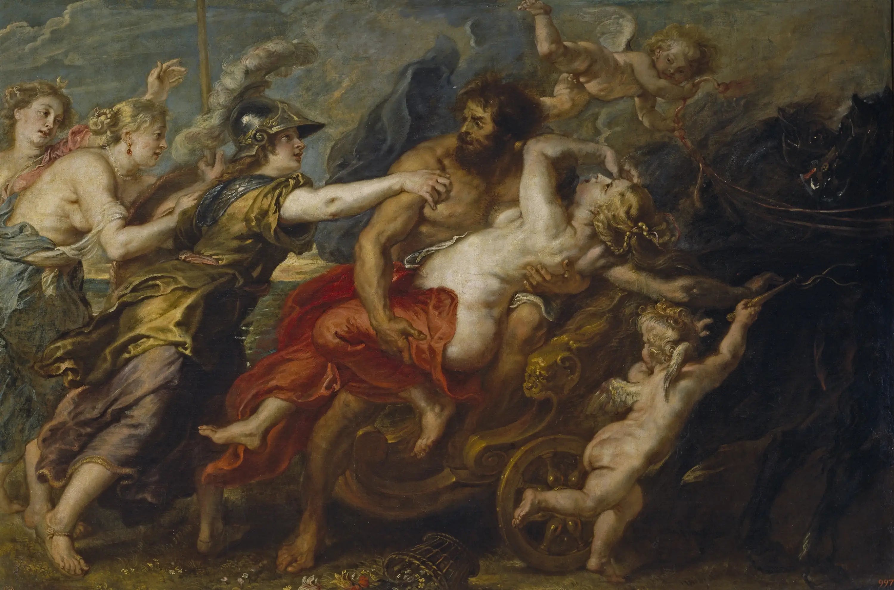 L’Enlèvement de Proserpine - Peter Paul Rubens - Alpha Reproduction