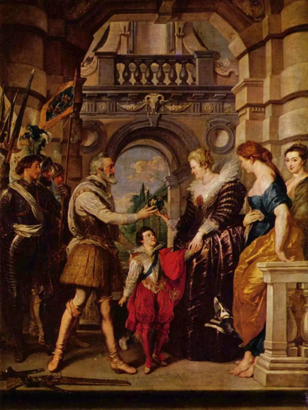 Henri IV partie pour la guerre d’Allemagne et confie à la reine le gouvernement de son royaume le 20 mars 1610 - Peter