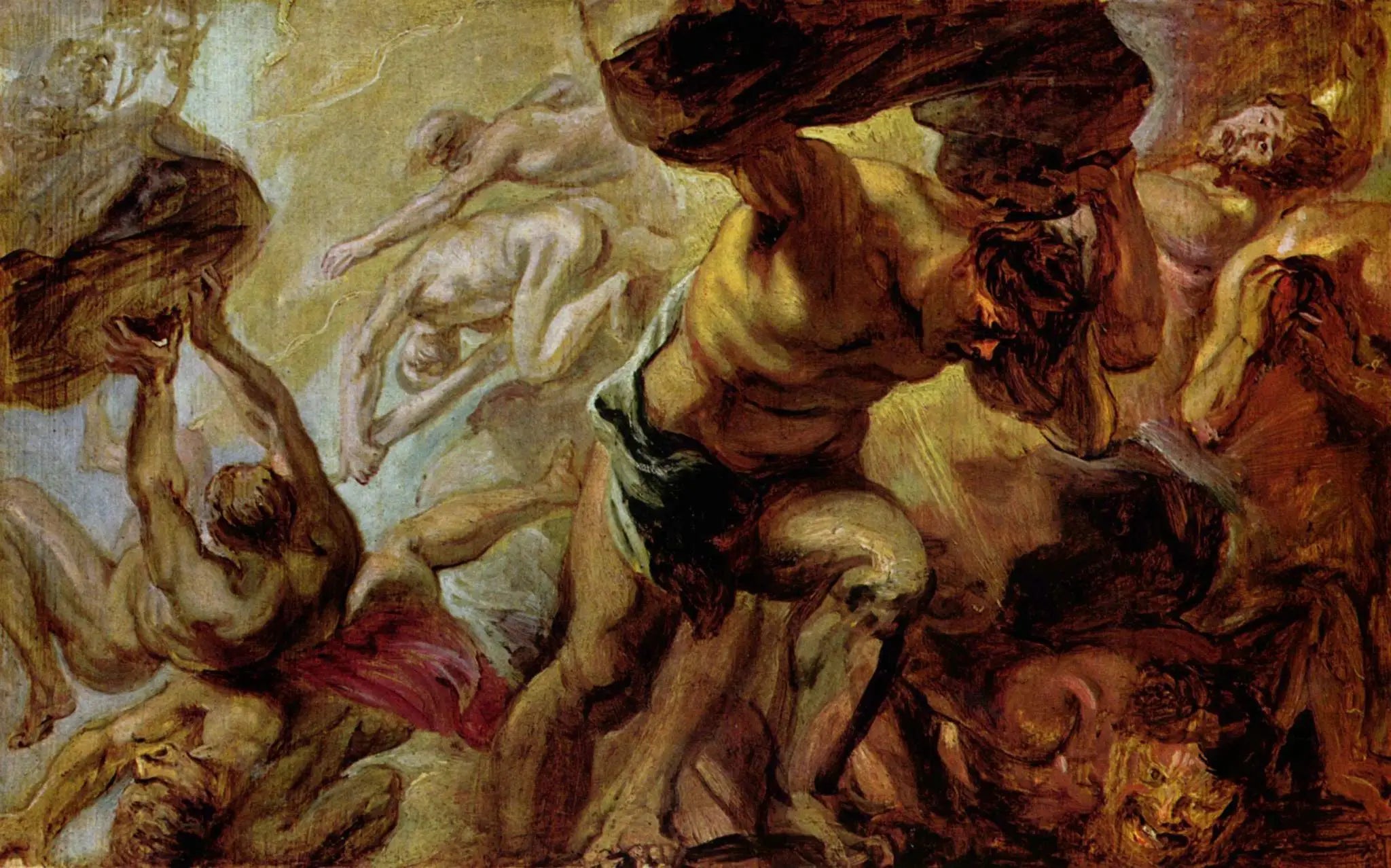 La chute des Géants - Peter Paul Rubens - Alpha Reproduction