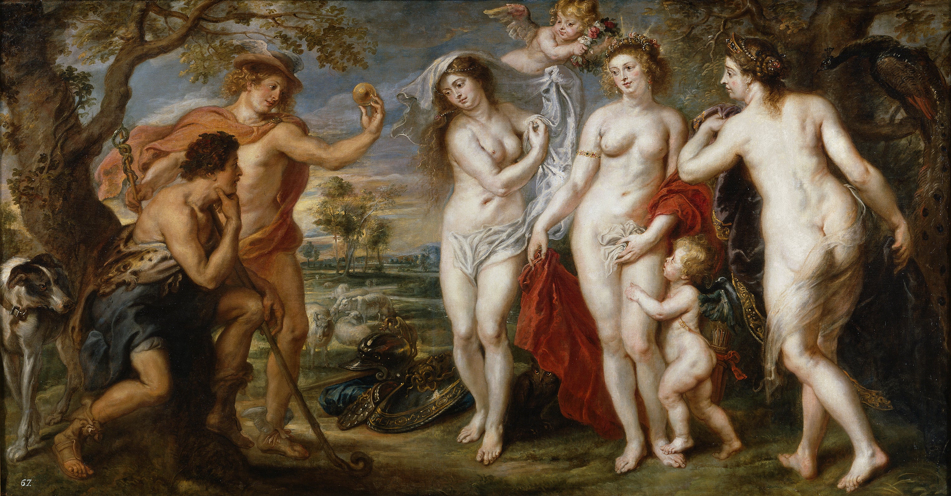 Le Jugement de Pâris - Peter Paul Rubens