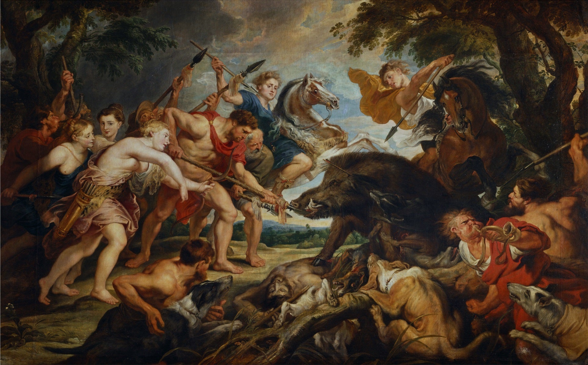 La chasse de Méléagre et d'Atalante - Peter Paul Rubens