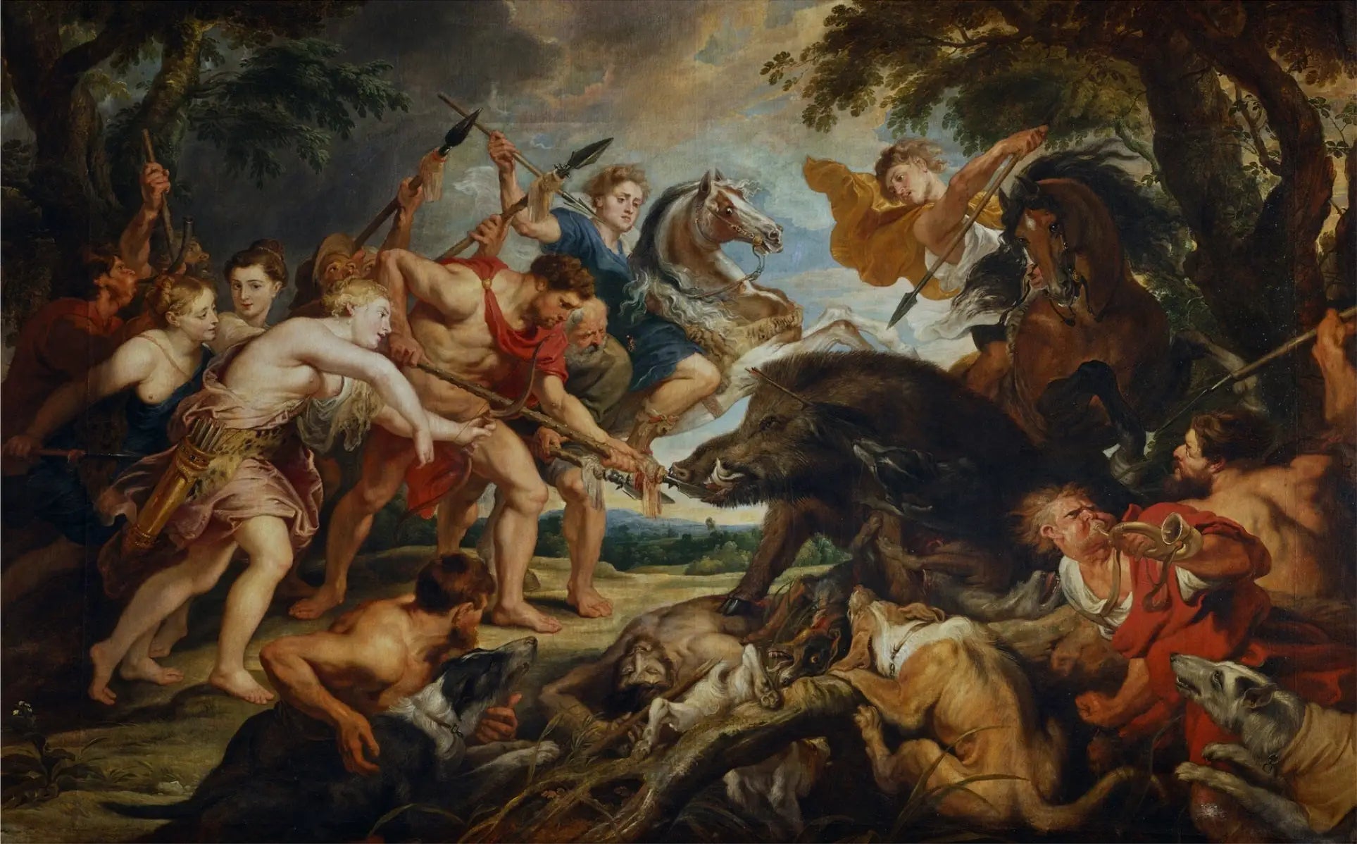 La chasse de Méléagre et d’Atalante - Peter Paul Rubens - Alpha Reproduction