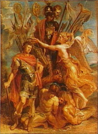 Le trophée élevé à Constantin - Peter Paul Rubens