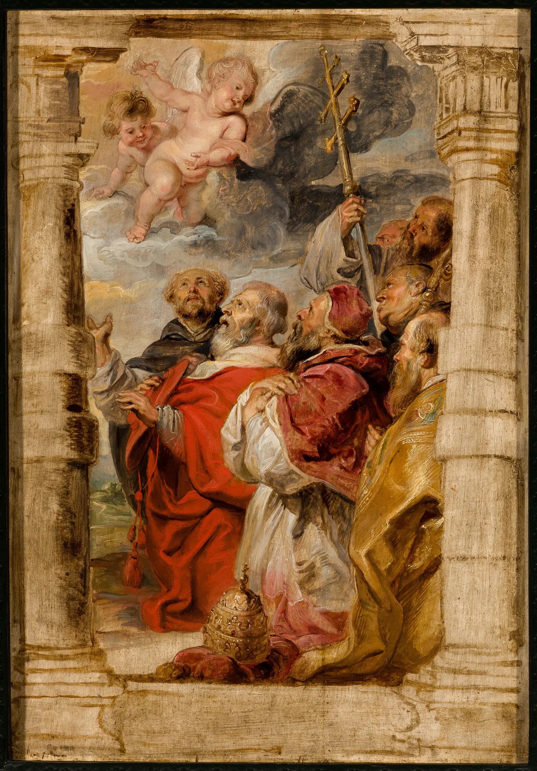 Les princes de l’Église adorant l’Eucharistie - Peter Paul Rubens - Alpha Reproduction