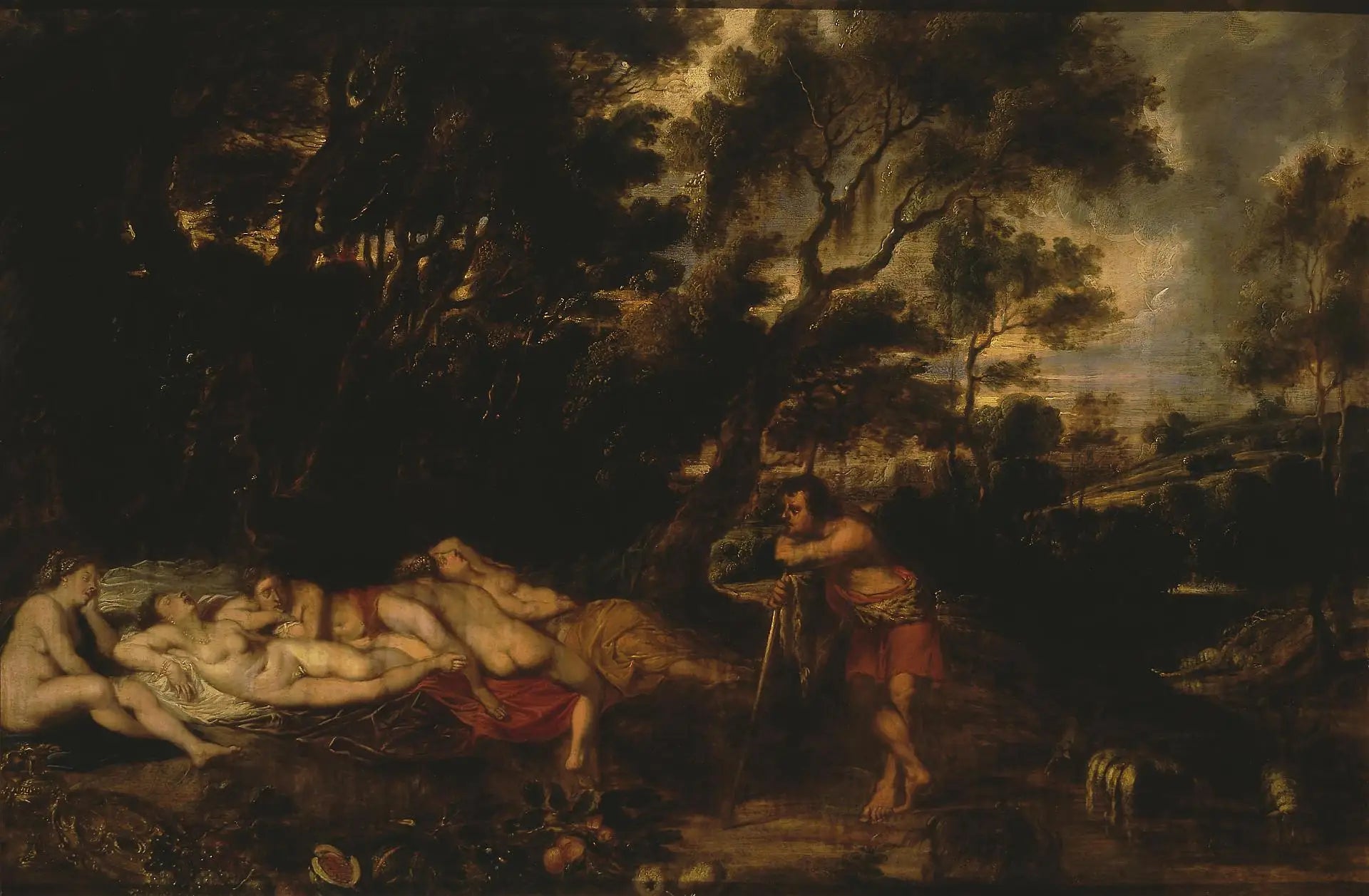 Paysage avec Cymon et Iphigénie - Peter Paul Rubens - Alpha Reproduction