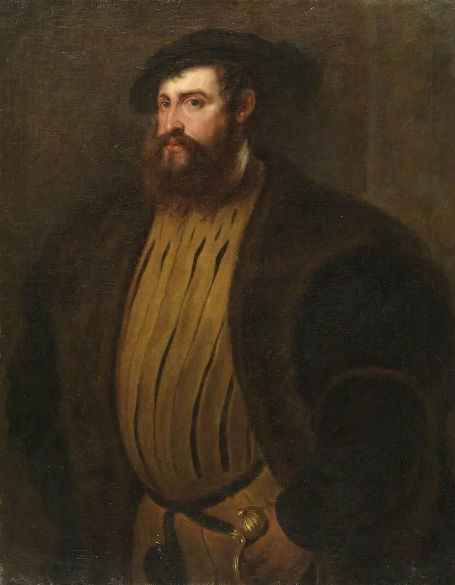 Hernan Cortez (?) (d’après Titien) - Peter Paul Rubens - Alpha Reproduction