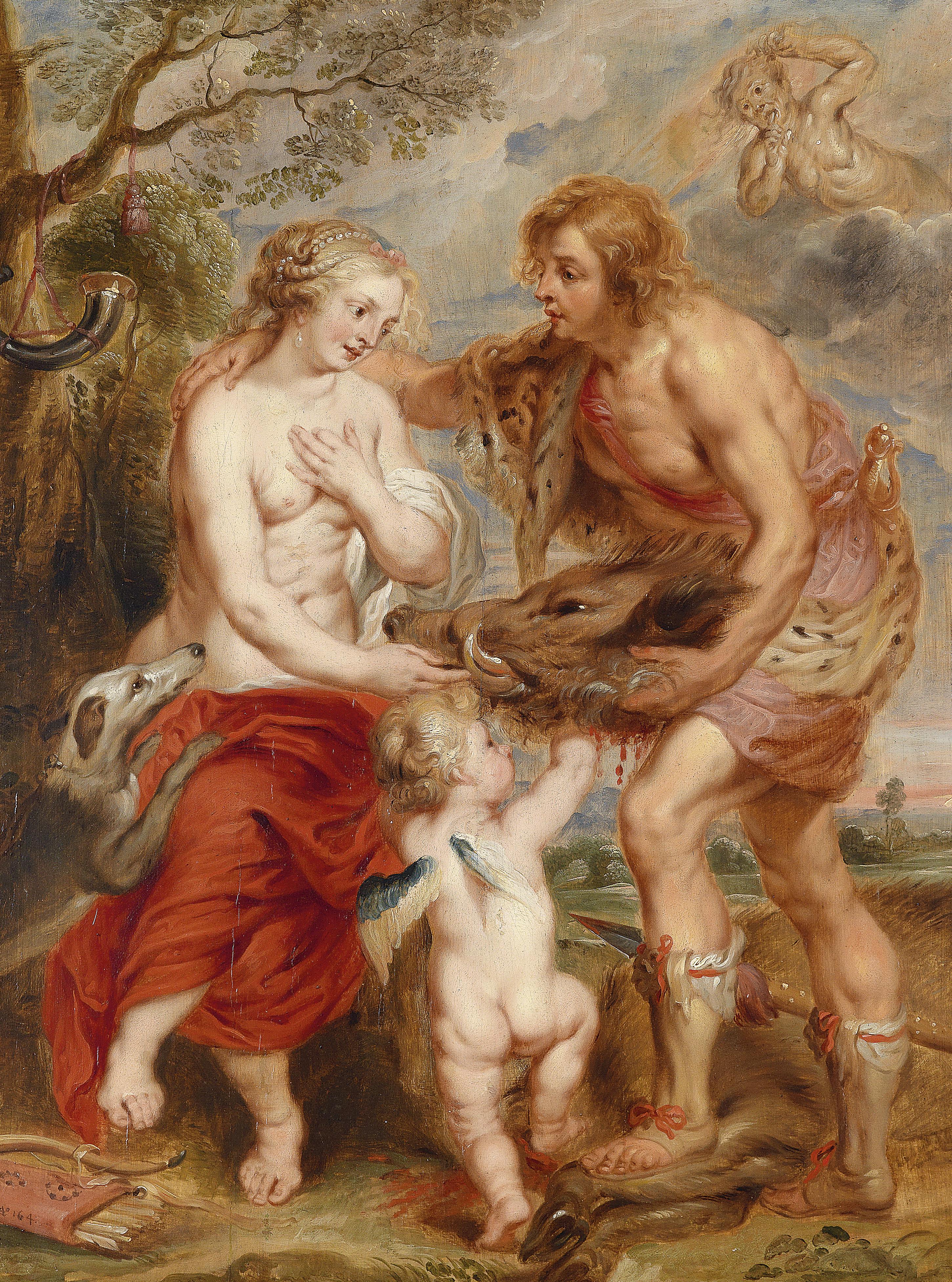 Méléagre présentant à Atalante la tête du sanglier de Calydon, vers 1640 - Peter Paul Rubens
