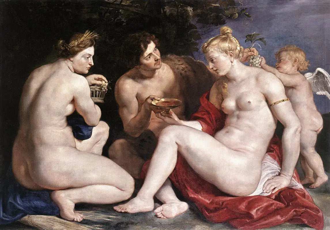 Friget Sine Baccho et Cerere Vénus - Peter Paul Rubens - Alpha Reproduction