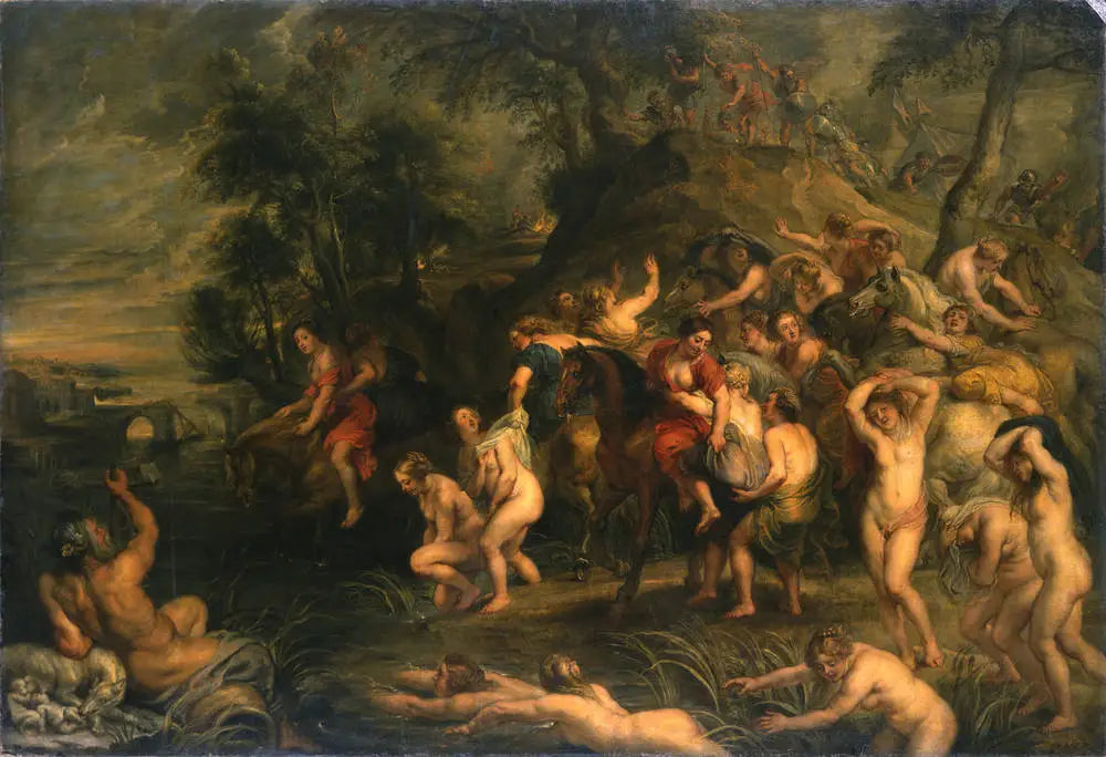 La fuite de Cloelia - Peter Paul Rubens - Alpha Reproduction