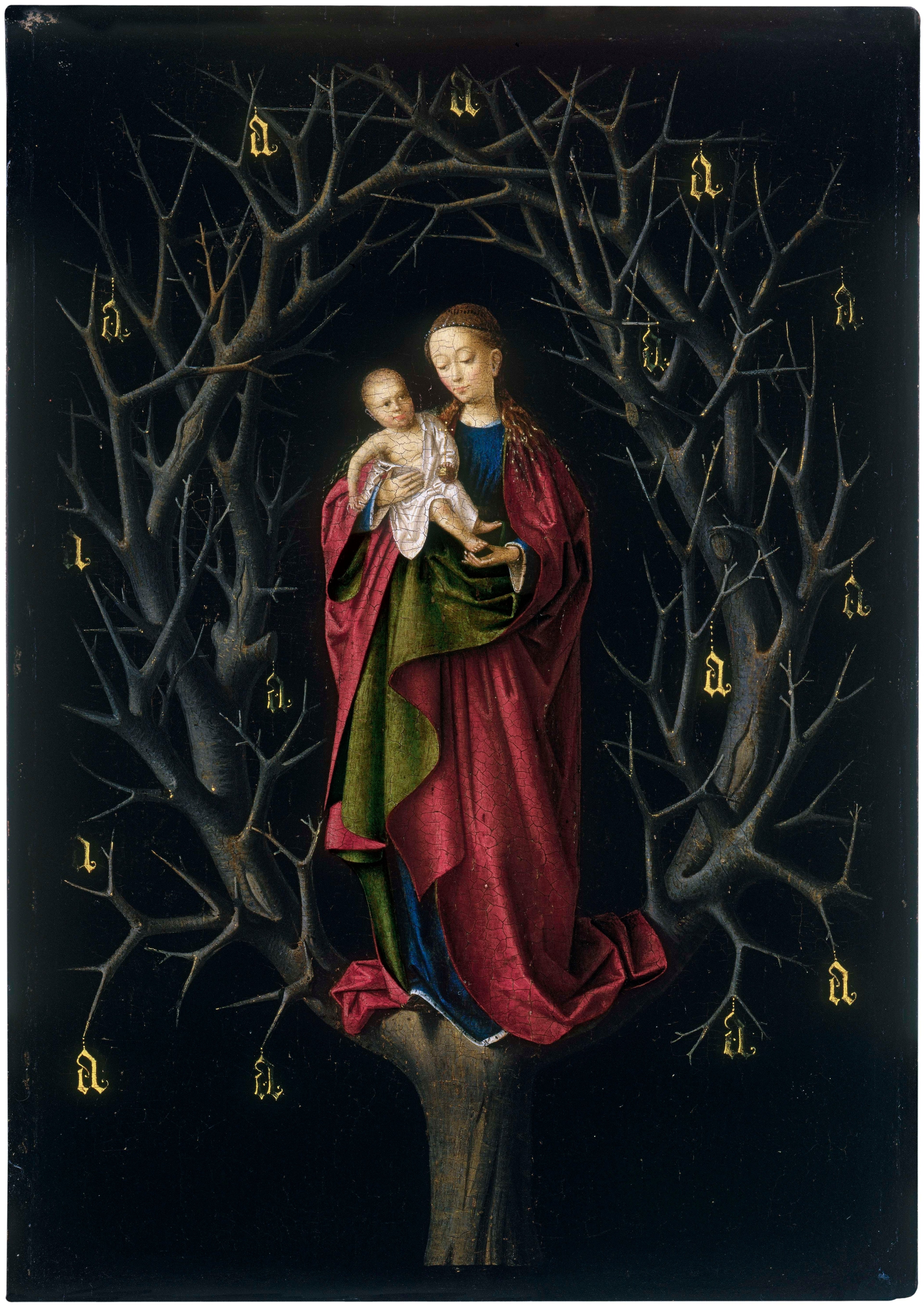 La Vierge à l'Arbre Sec - Petrus Christus