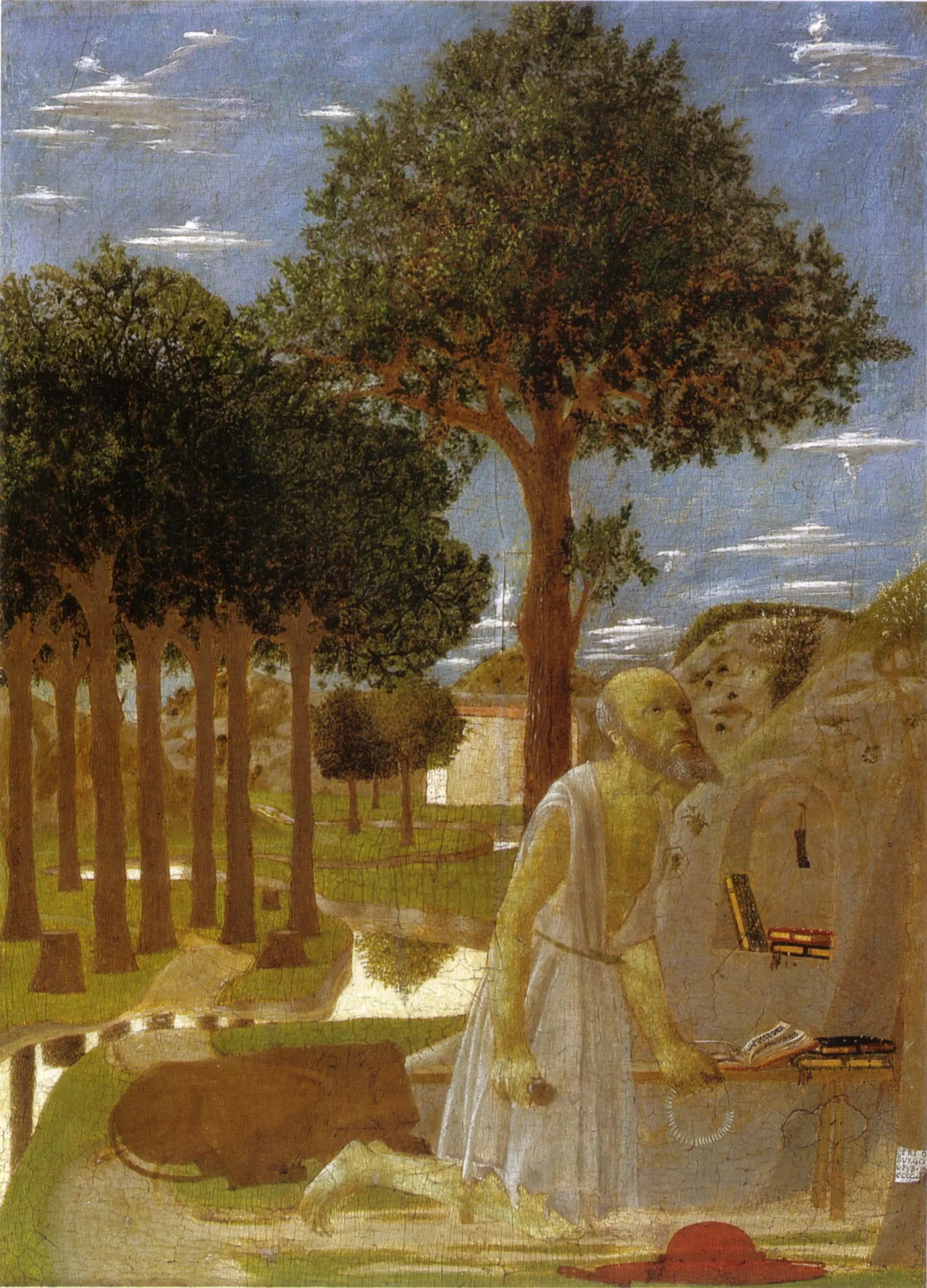 Saint Jérôme pénitent - Piero della Francesca - Alpha Reproduction