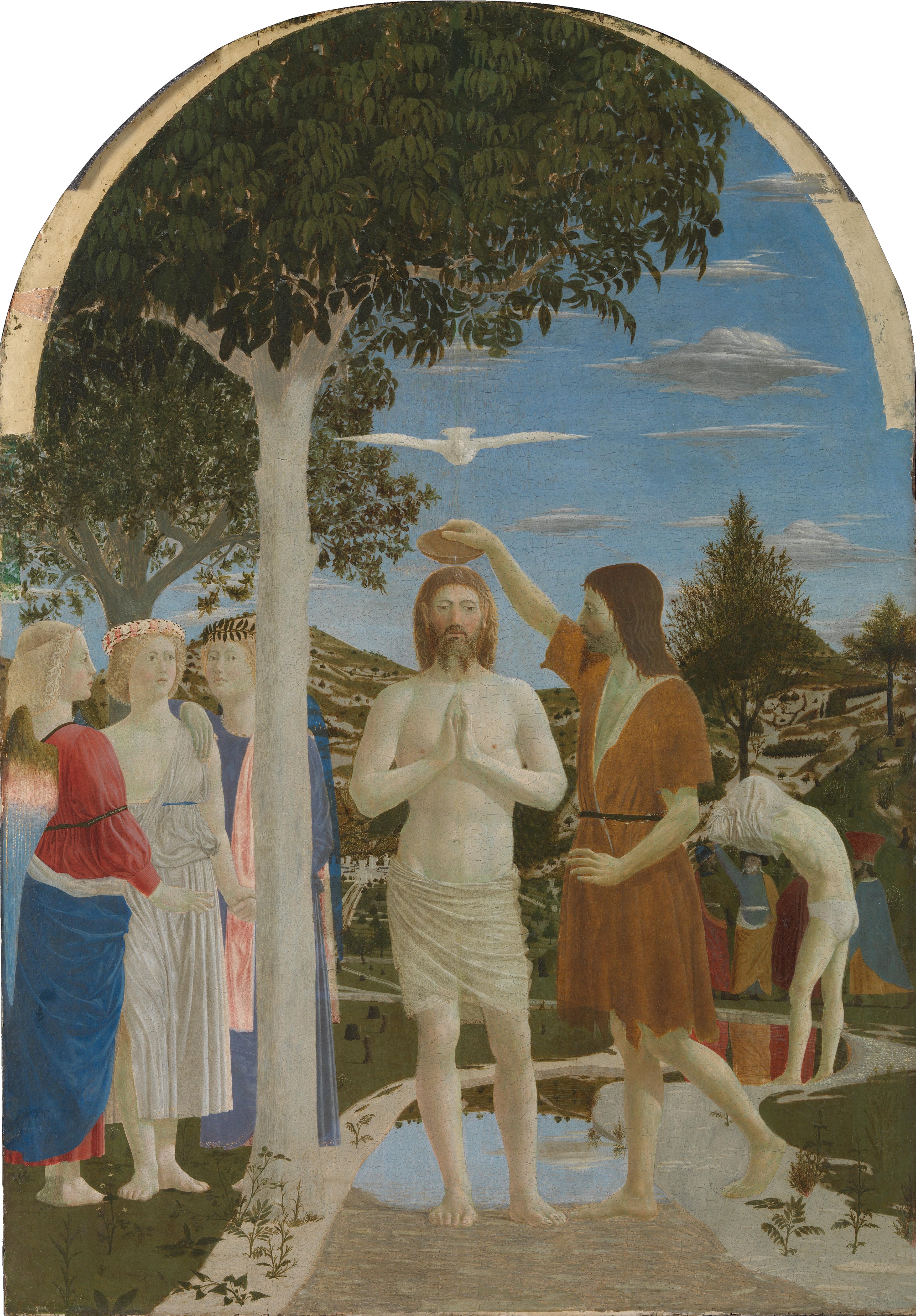 Le Baptême du Christ - Piero della Francesca