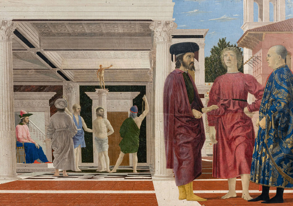 La Flagellation du Christ - Piero della Francesca - Alpha Reproduction