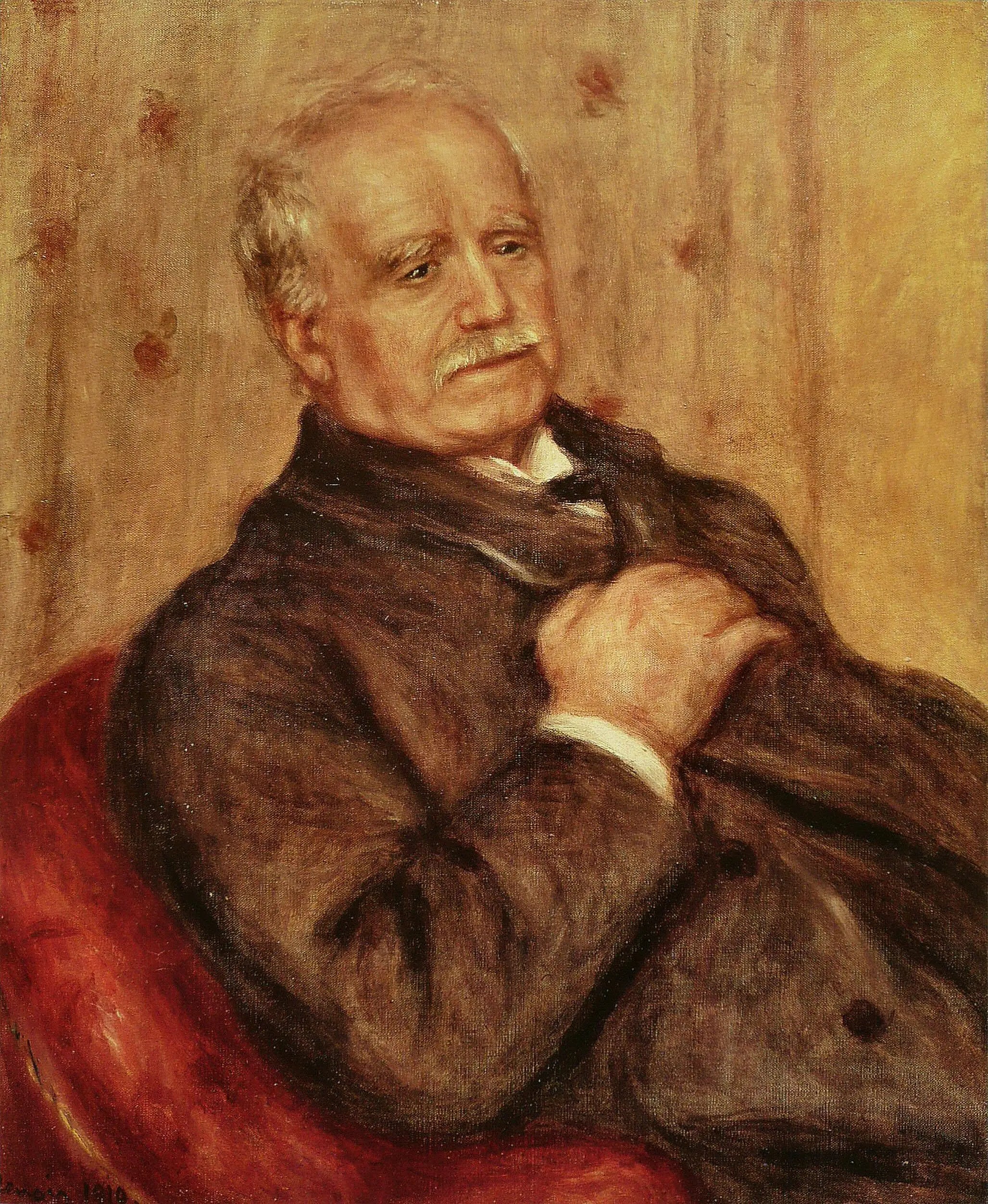 Reproduction du tableau « Paul Durand-Ruel - Pierre-Auguste Renoir » par Alpha Reproduction en peinture à l’huile