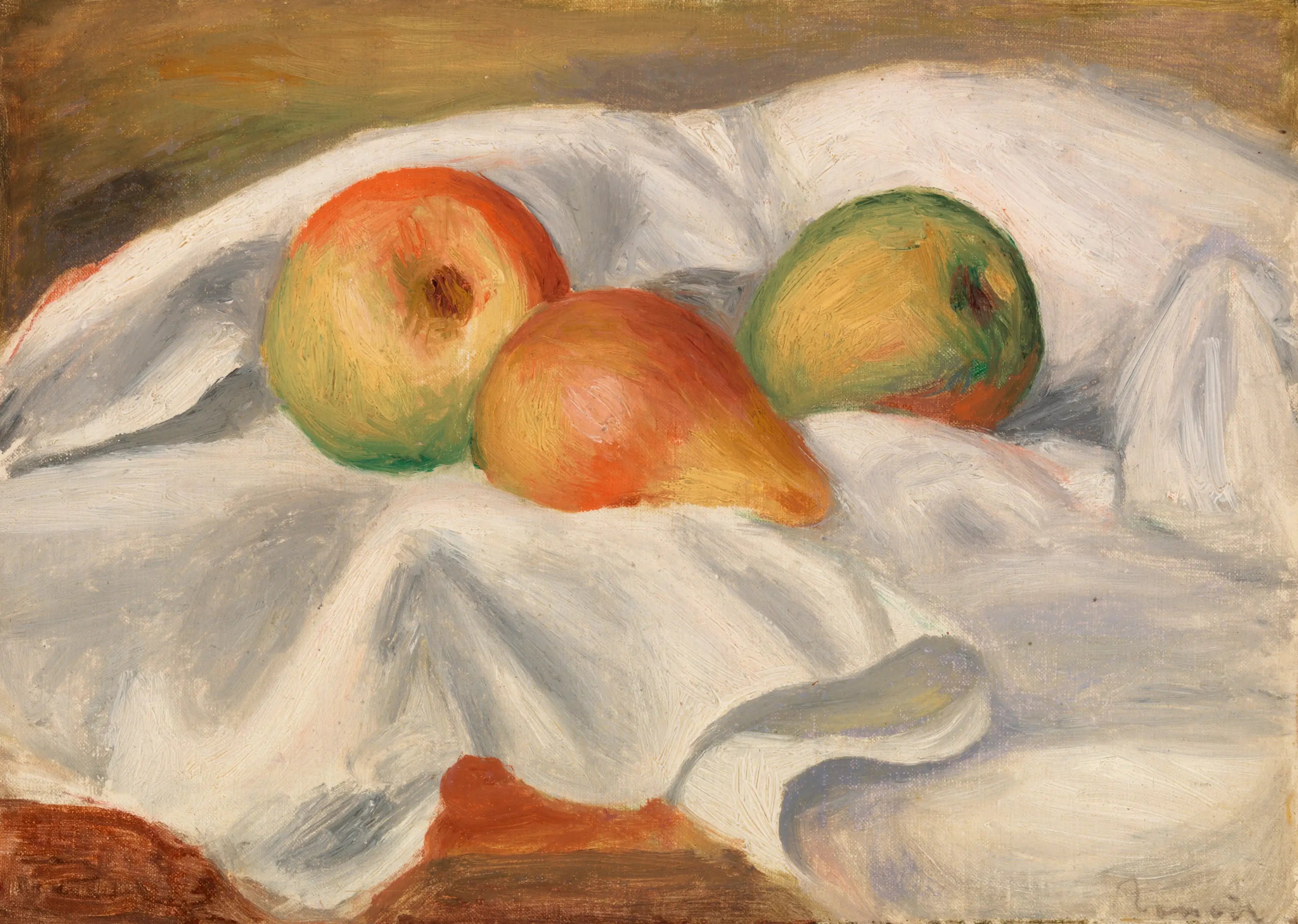 Reproduction du tableau « Poires - Pierre-Auguste Renoir » par Alpha Reproduction en peinture à l’huile