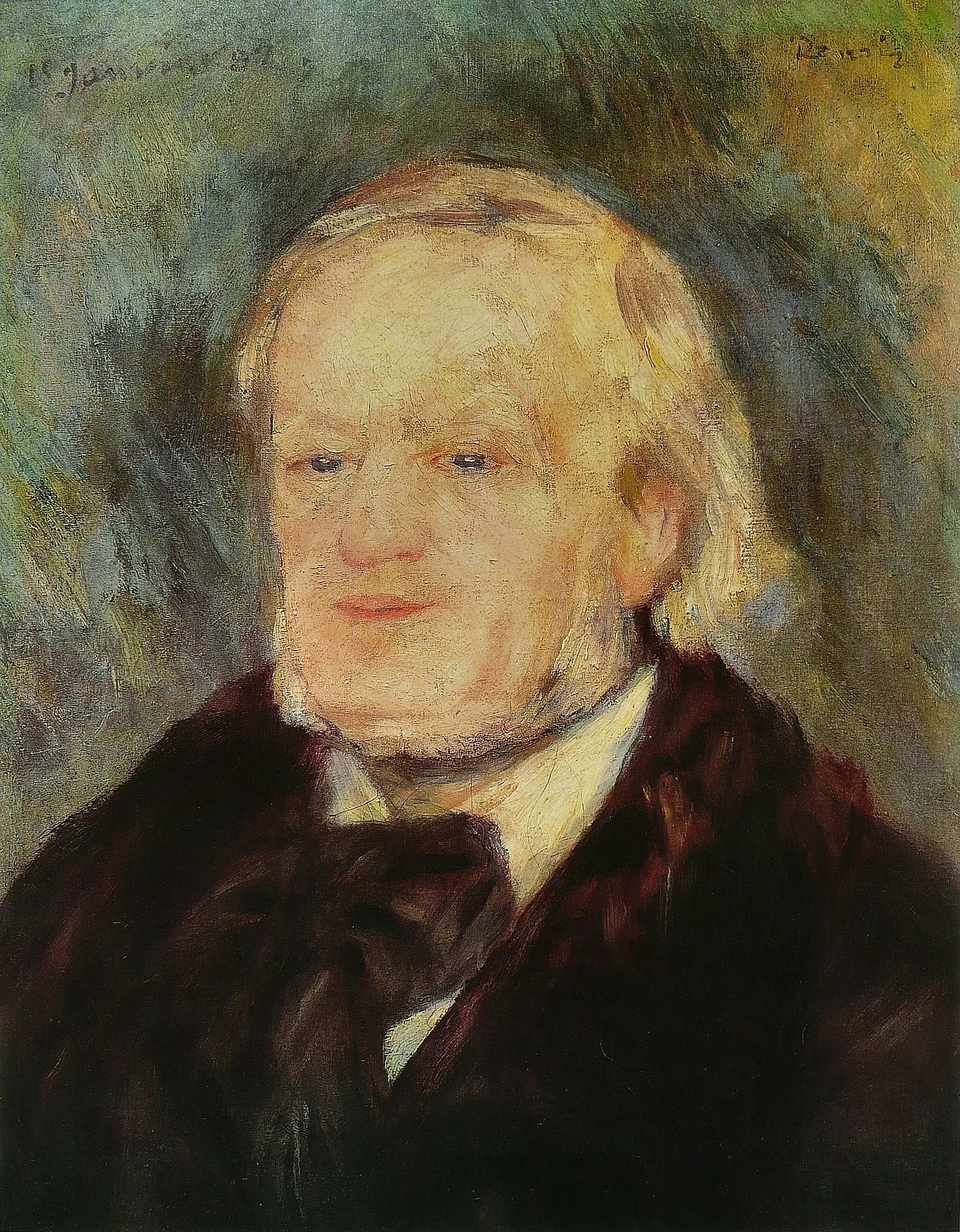 Reproduction du tableau « Richard Wagner - Pierre-Auguste Renoir » par Alpha Reproduction en peinture à l’huile