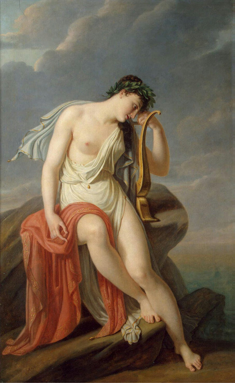 Sappho sur la falaise de Leucadia - Pierre-Narcisse Guérin