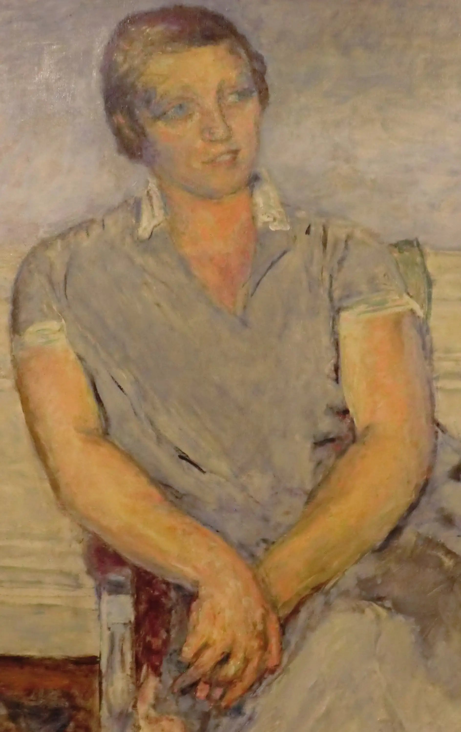 Reproduction du tableau « Portrait de Madame Henri Jean Arthur Fontaine - Pierre Bonnard » par Alpha Reproduction en peinture à l’huile