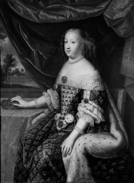 La reine Marie-Thérèse de France (1638-1683) - Pierre Mignard