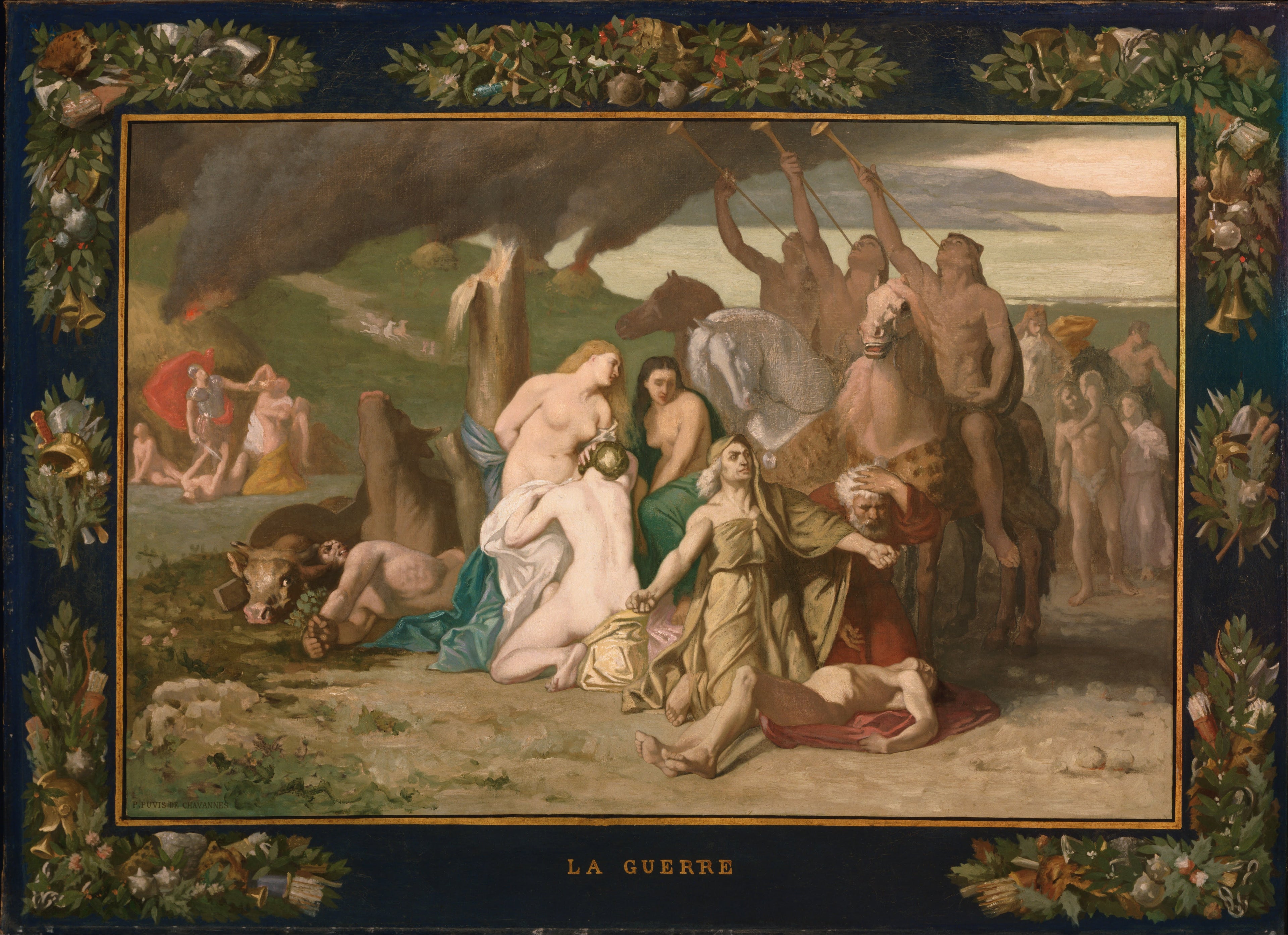 Guerre - Pierre Puvis de Chavannes
