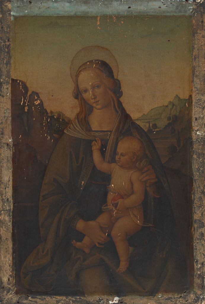 Vierge à l'Enfant - Pietro Perugino