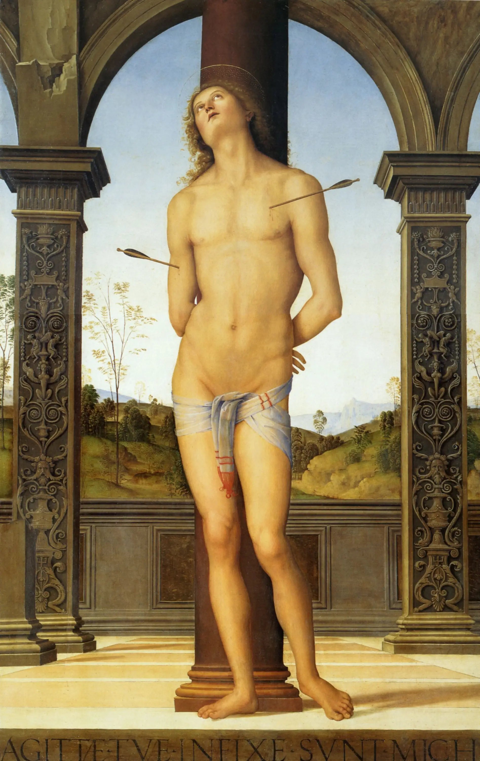 Saint Sébastien - Pietro Perugino - Alpha Reproduction