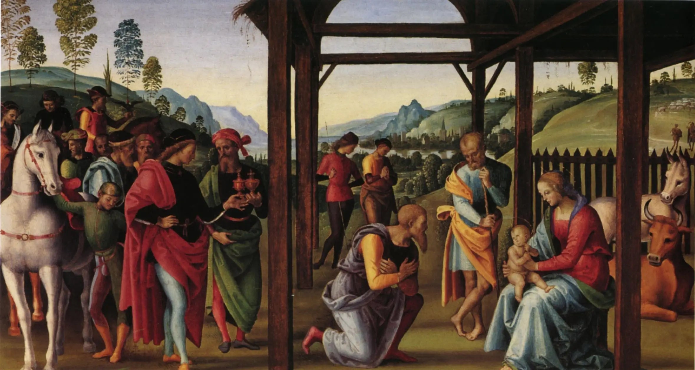 L’Adoration des mages - Pietro Perugino - Alpha Reproduction