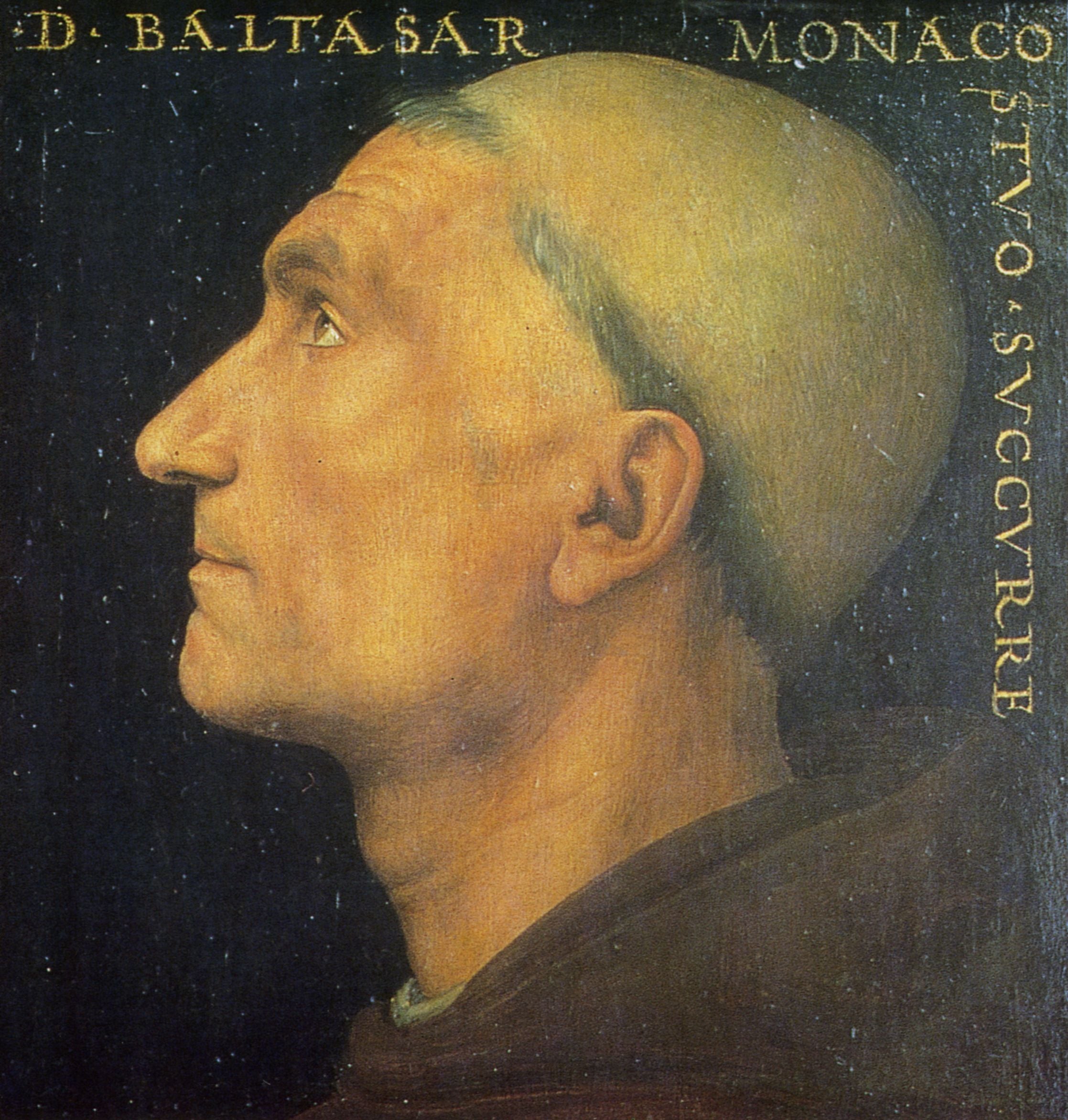 Portrait du moine Baldassarre - Pietro Perugino