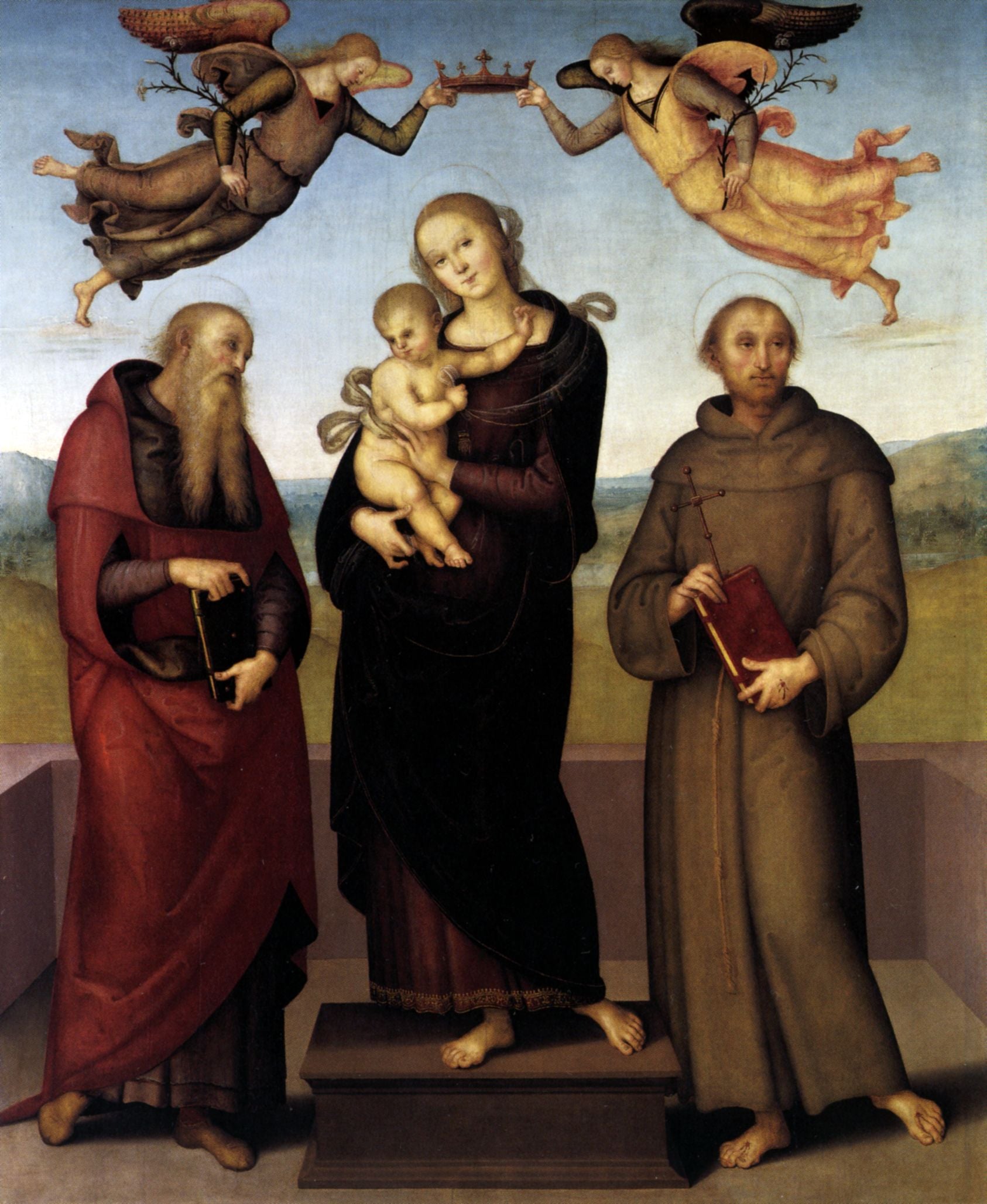 La Vierge de Lorette - Pietro Perugino