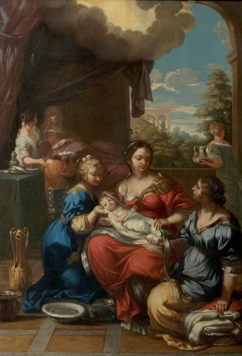 La Naissance de la Vierge - Pietro da Cortona
