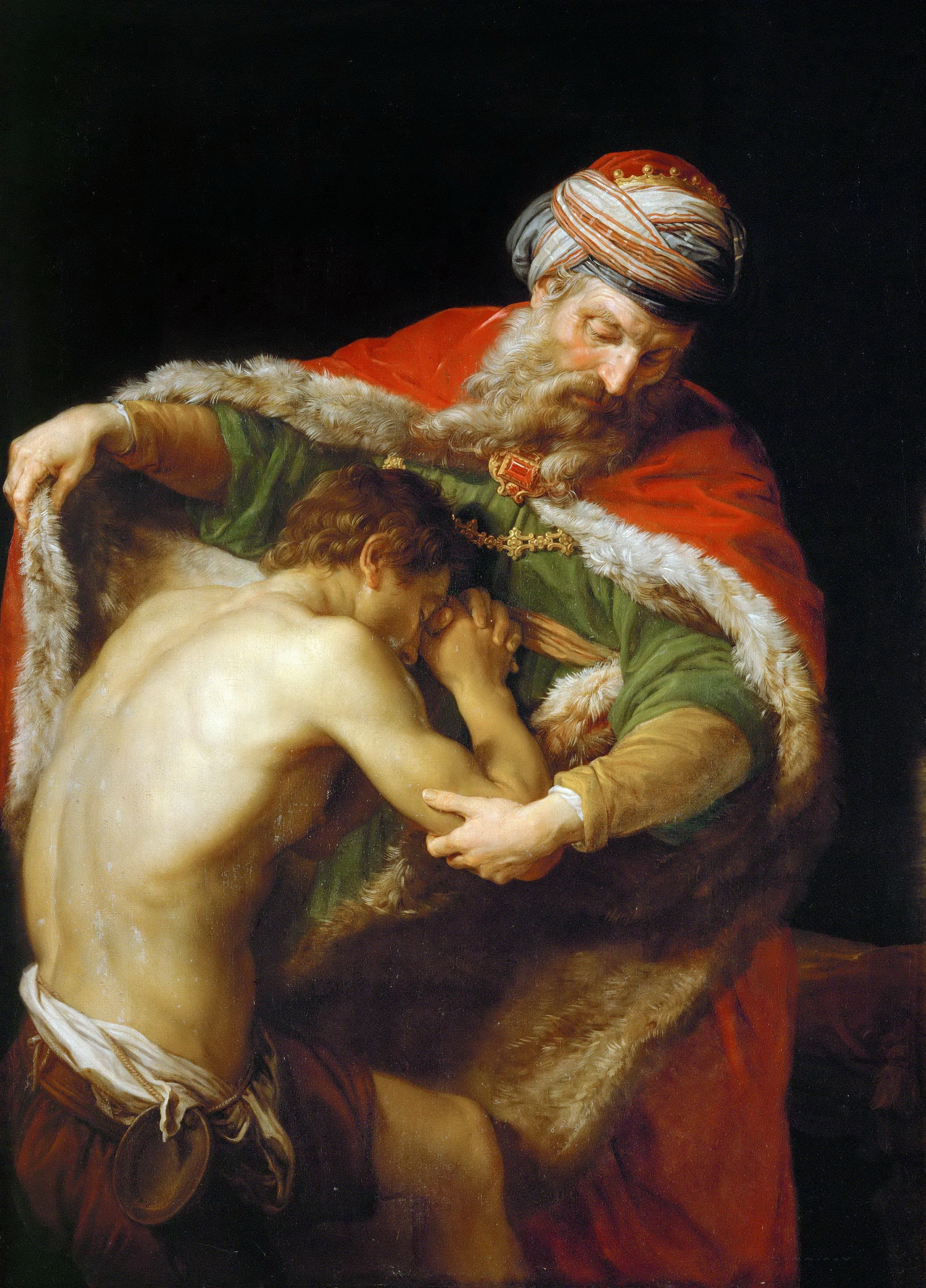 Le Retour du fils prodigue - Pompeo Batoni