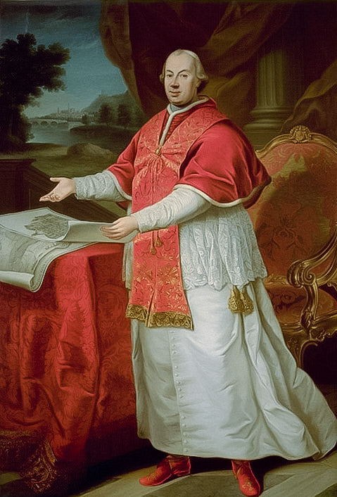 Portrait du pape Pie VI - Pompeo Batoni