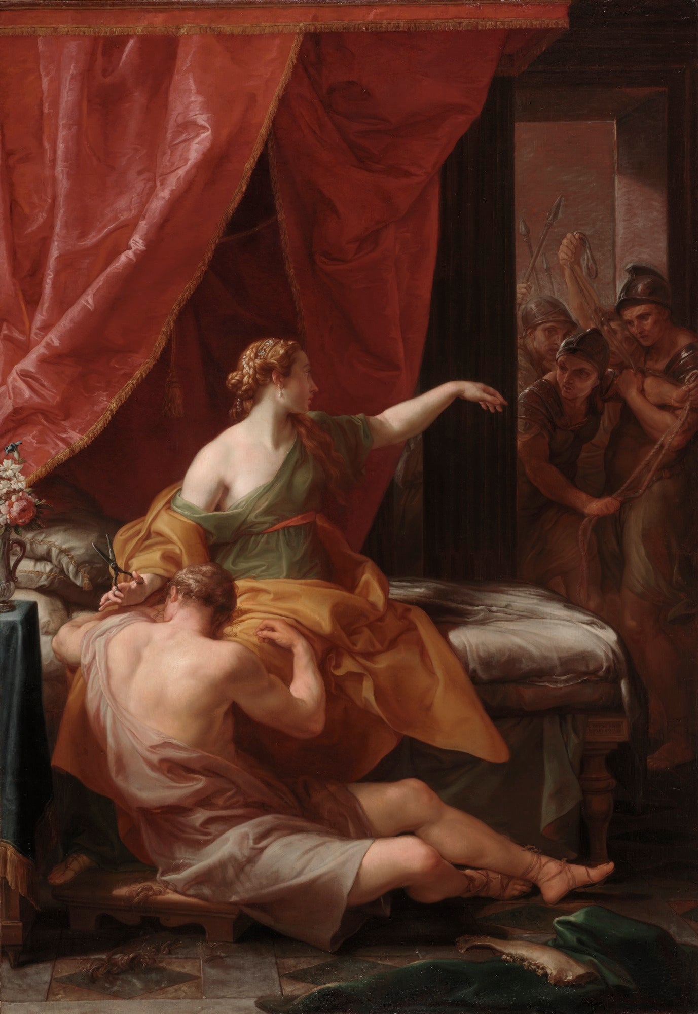 Samson et Dalila - Pompeo Batoni