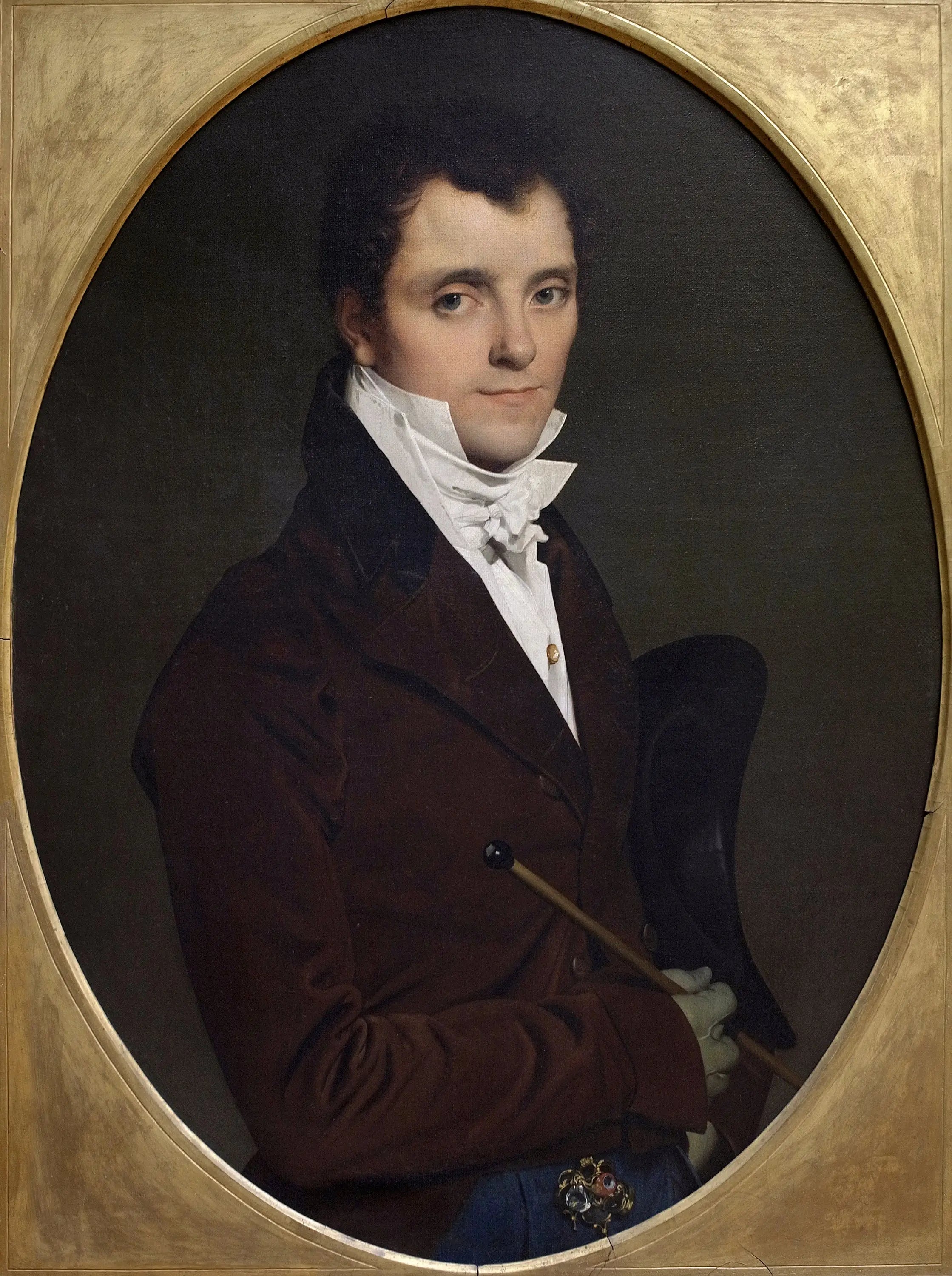 Portrait d’Edme Bochet - Jean-Auguste-Dominique Ingres - Alpha Reproduction