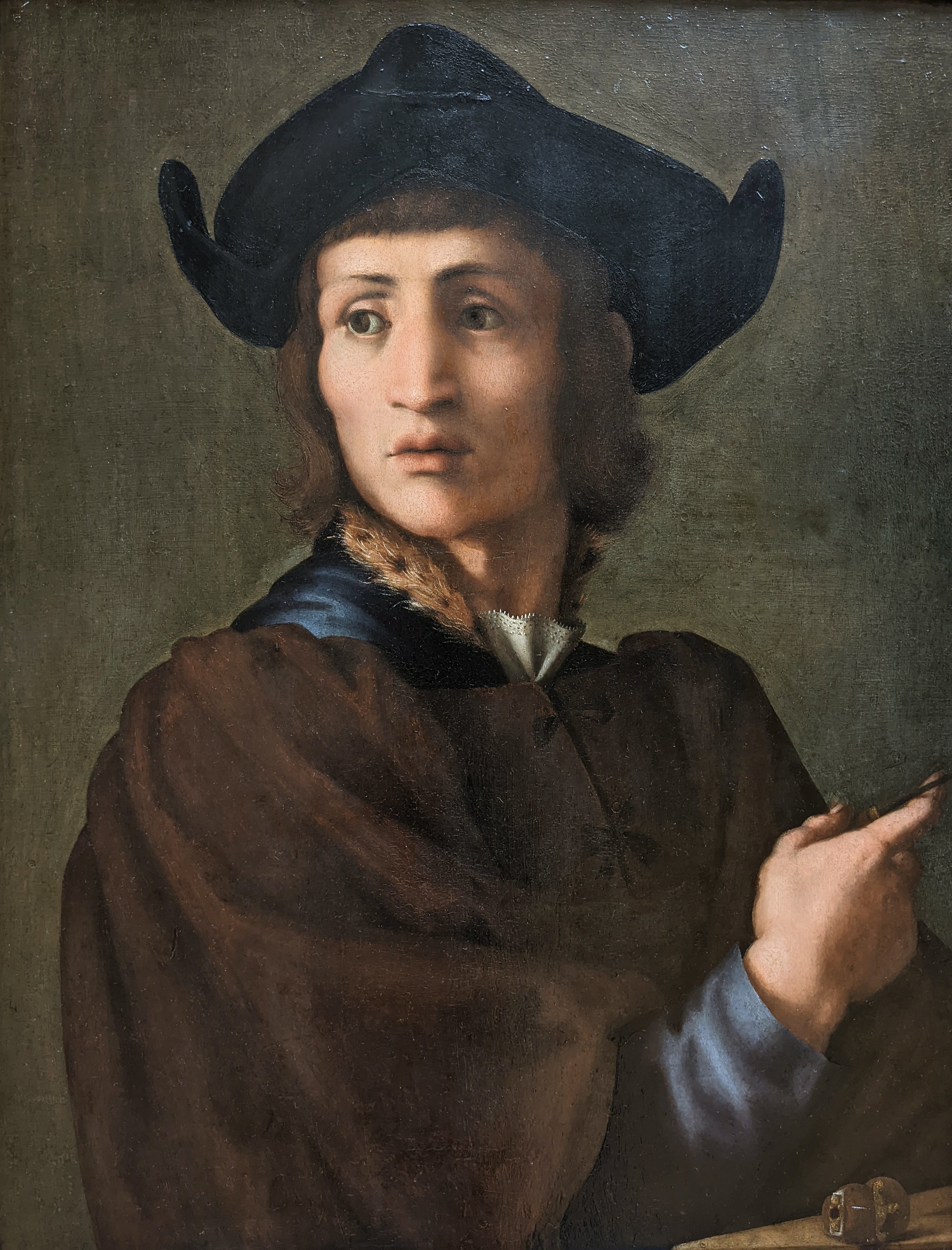 Portrait d'un graveur en pierres fines - Pontormo