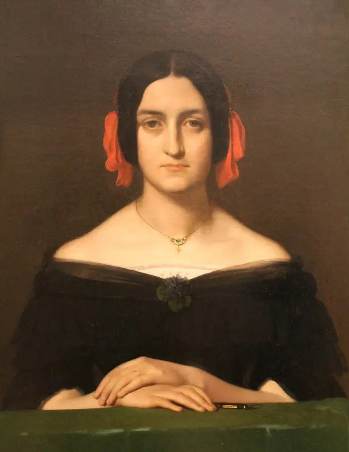 Portrait de Madame Oudiné - Hippolyte Flandrin - Alpha Reproduction