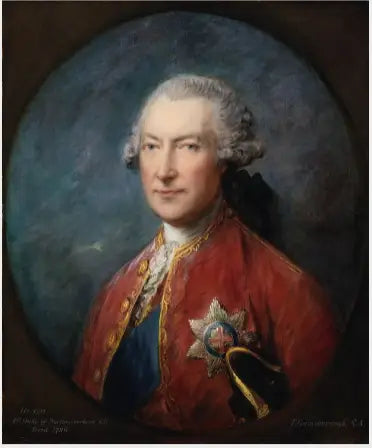 Portrait de Hugh Smithson (Percy) 1er duc de Northumberland (1714-1786) ancien Lord Lieutenant d’Irlande - Thomas