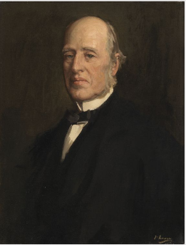 דיוקן של וו.א.ה. לקי (1838-1903), היסטוריון - ג'ון לייברי