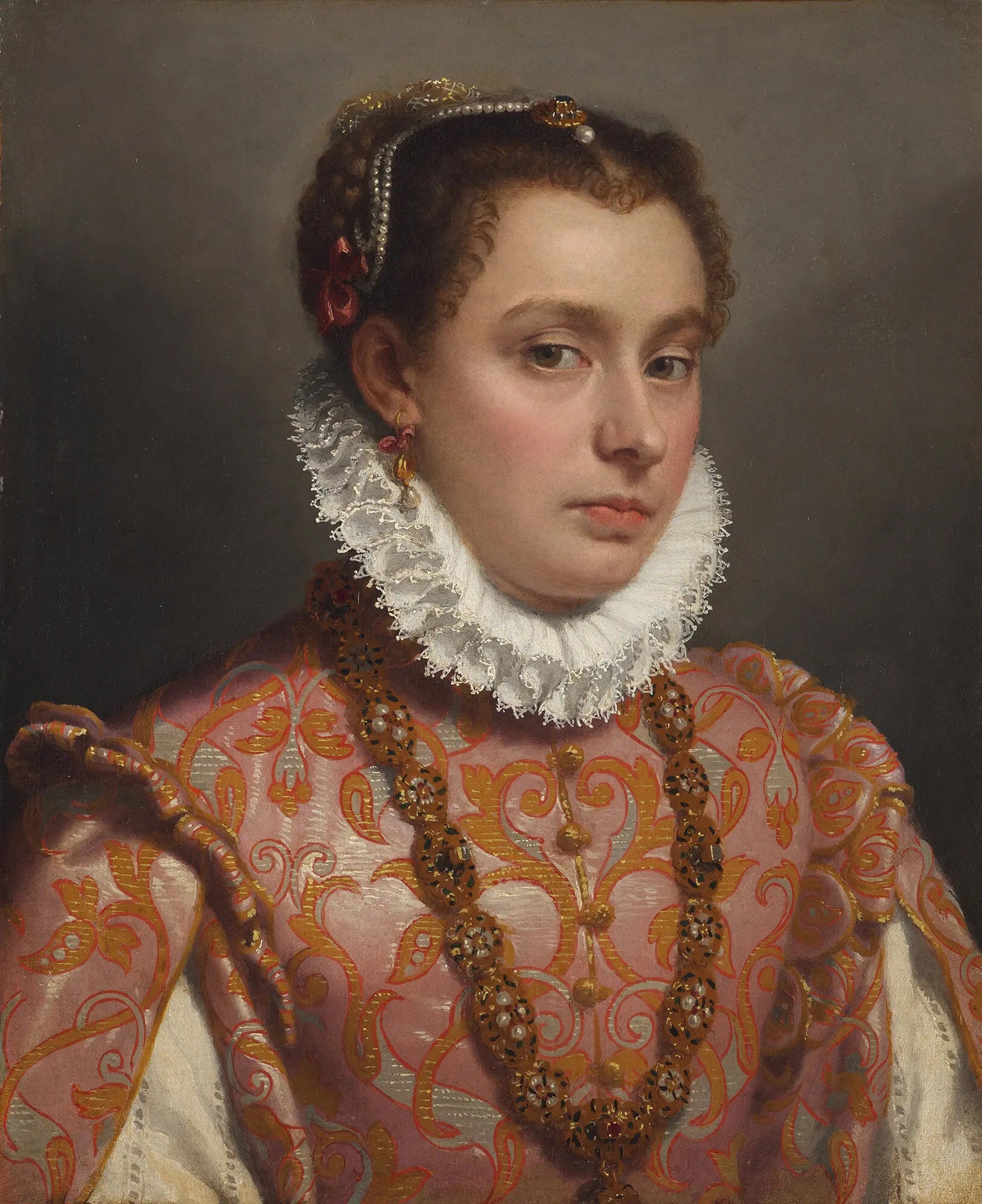 Portrait d'une jeune femme - Giovanni Battista Moroni