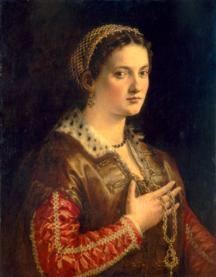 Portrait d'une dame - Francesco Salviati
