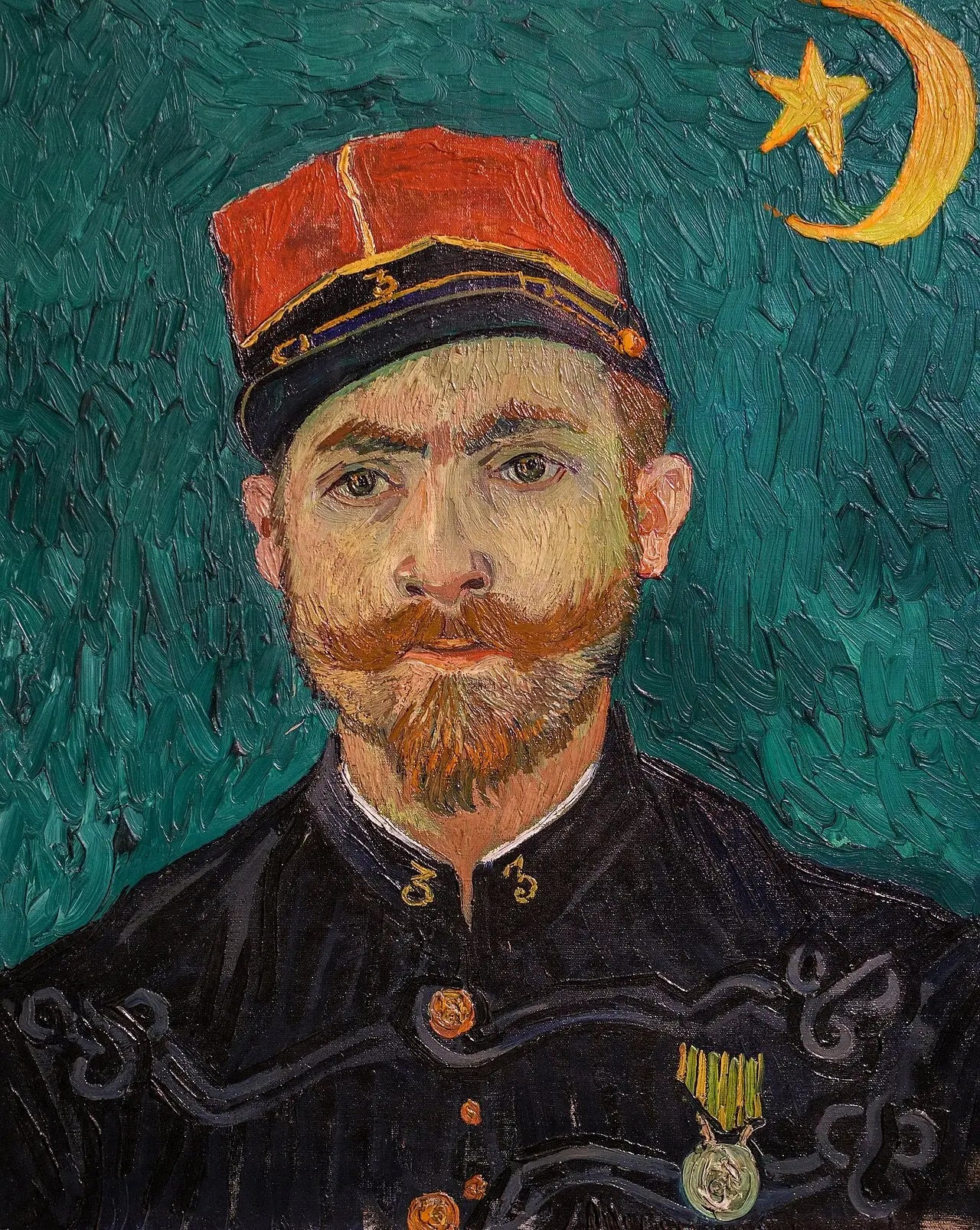 Portrait de Paul-Eugène Milliet - Vincent van Gogh - Alpha Reproduction